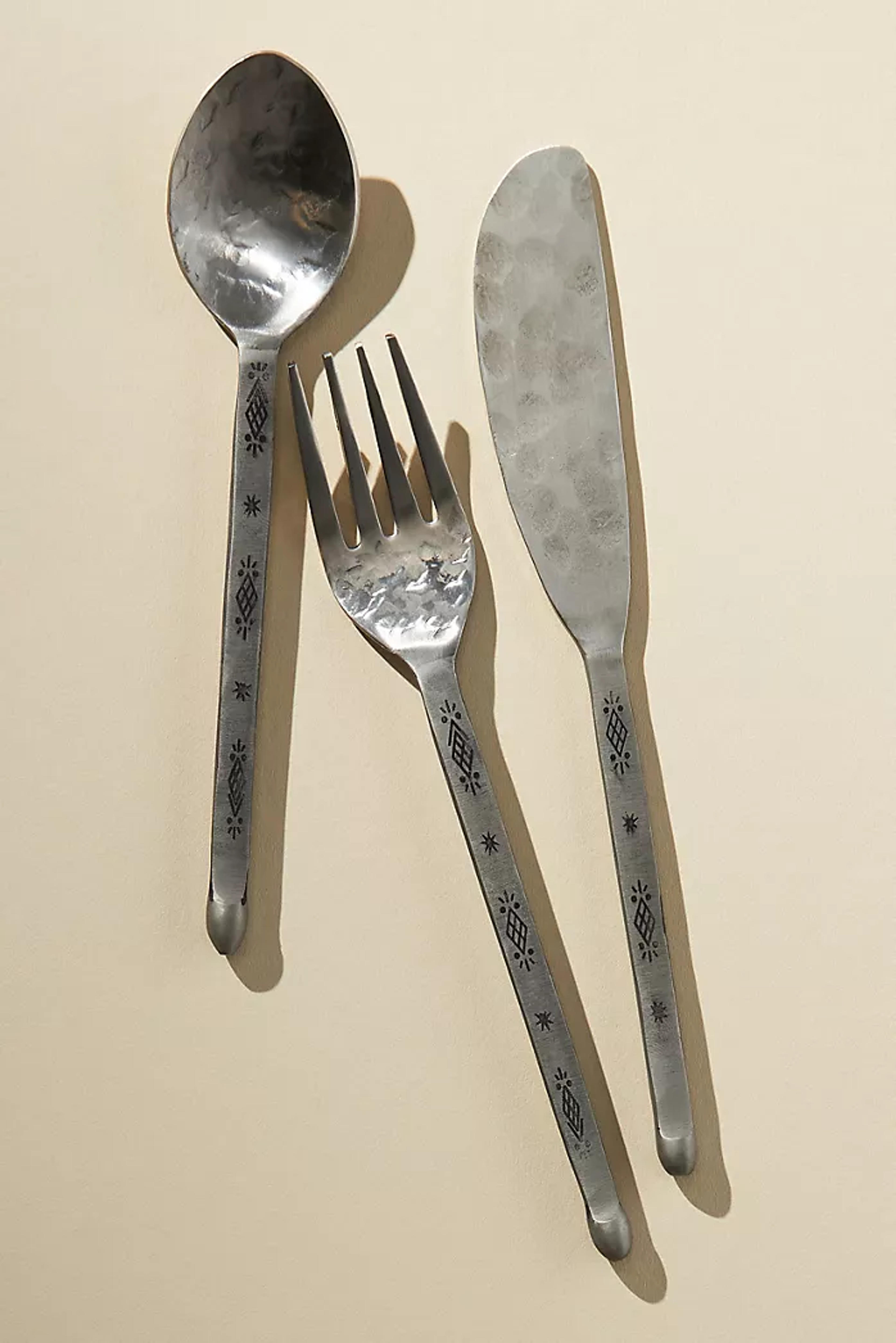 Callie Tapas Flatware | Anthropologie