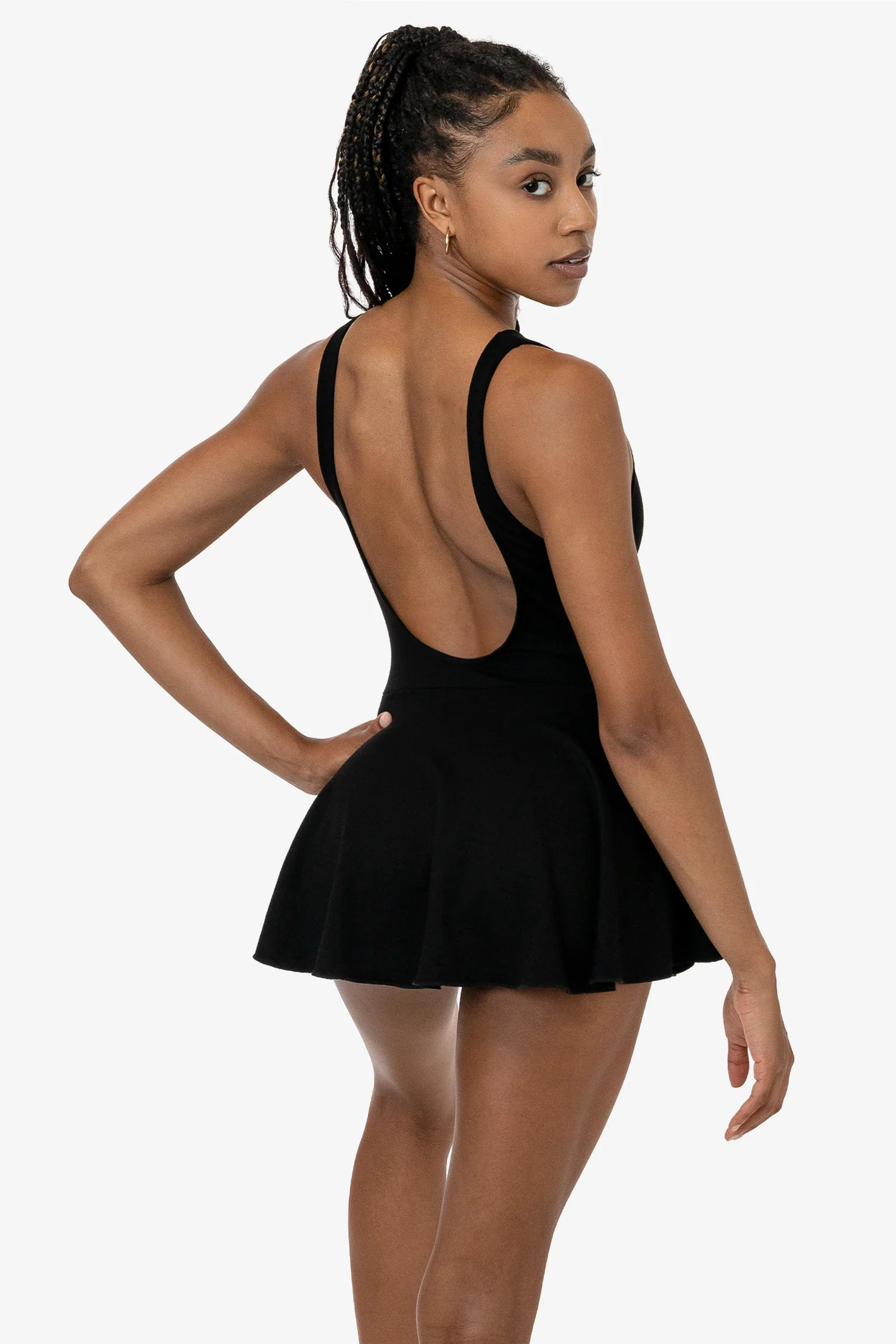 PON413 - Ponte Boatneck Ballerina Skirted Leotard