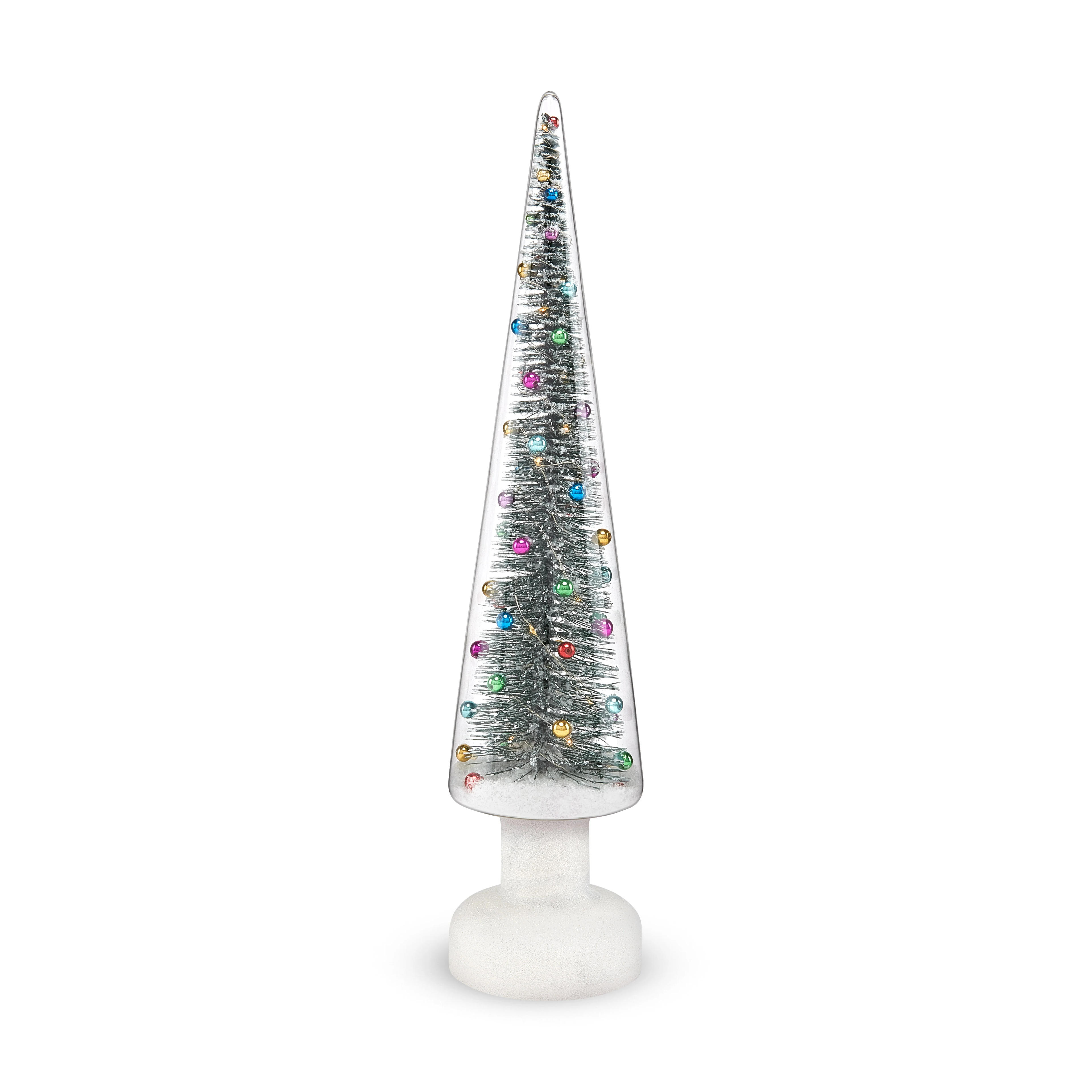 MoMA LED Snowy Wonderland Glass Lighted Tree - Large – MoMA Design Store