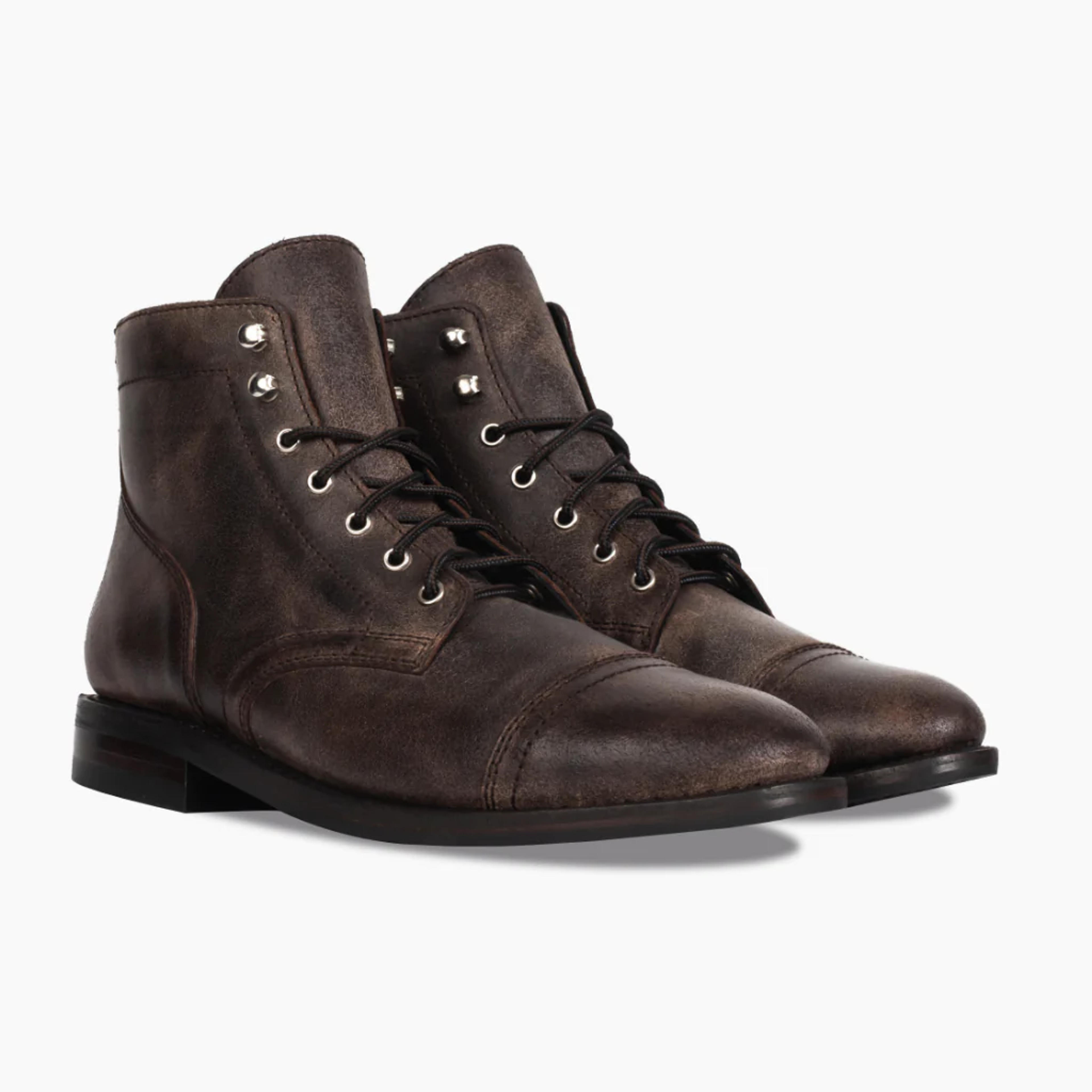 Men's Captain Lace-Up Boot In Canyon Brown - Thursday Boot Company