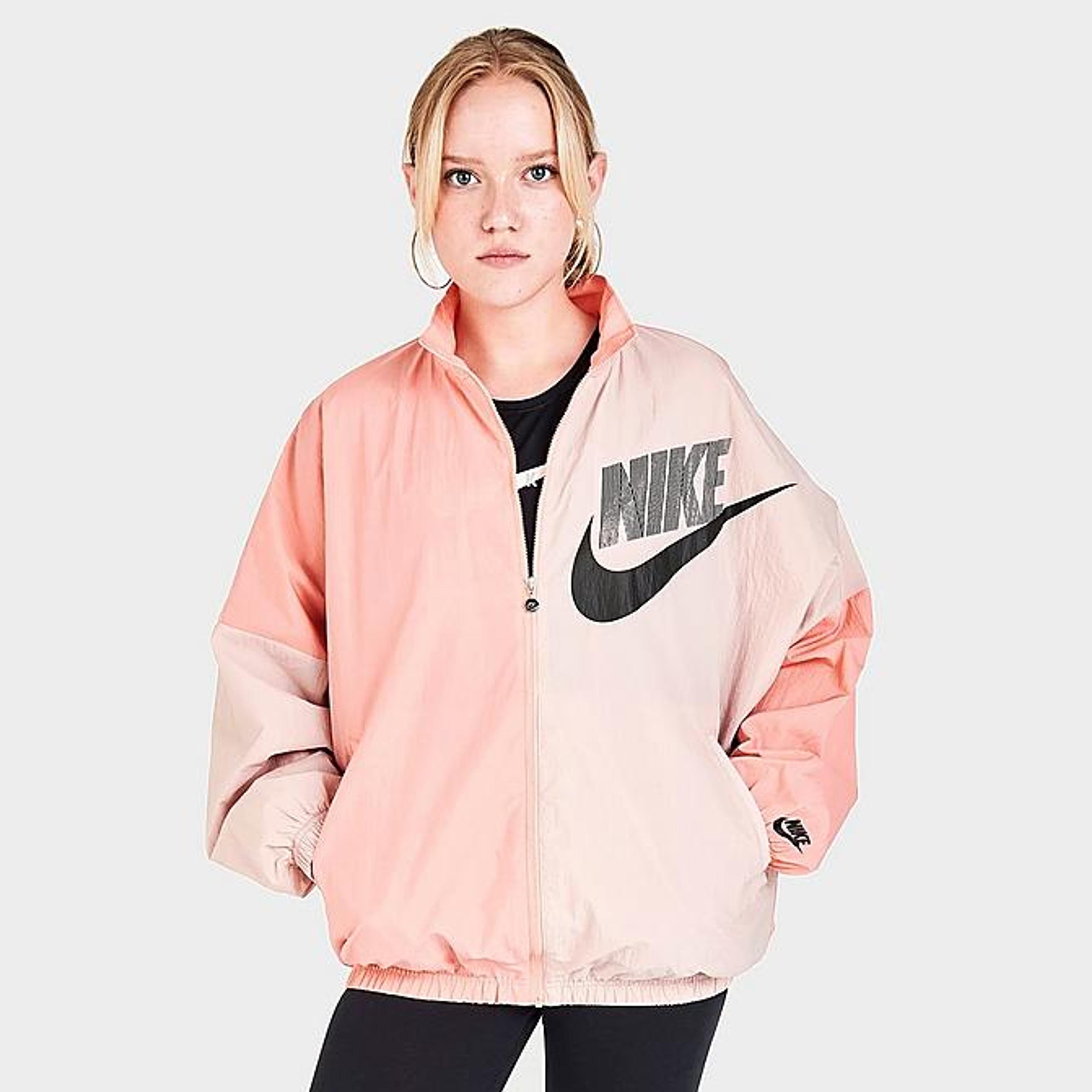 Women's Nike Sportswear Woven Split Dance Jacket | Finish Line