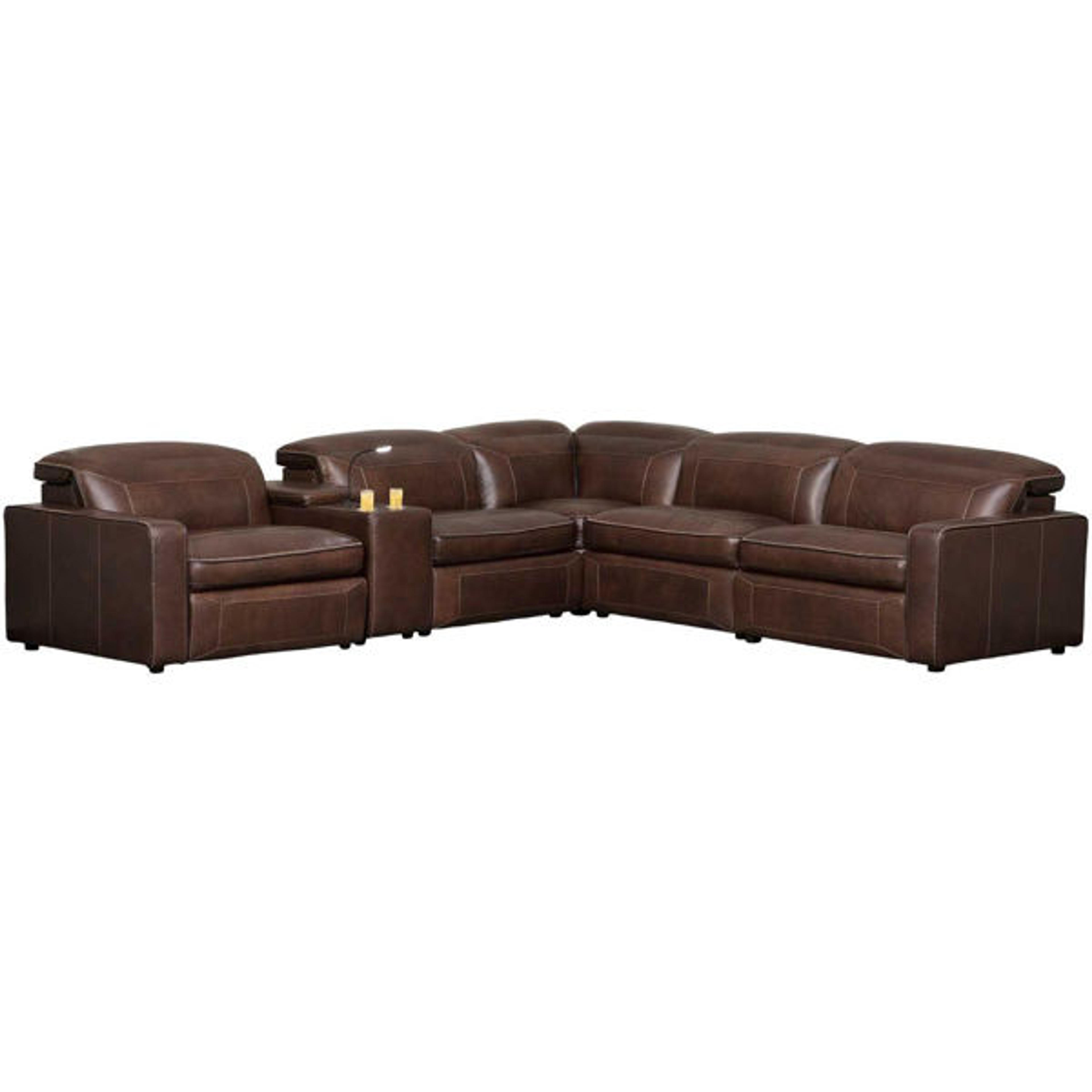 Drew 6 Piece P2 Recline Leather Sectional 1570-71HP 81HP 05HP 05 38 15A | | AFW.com