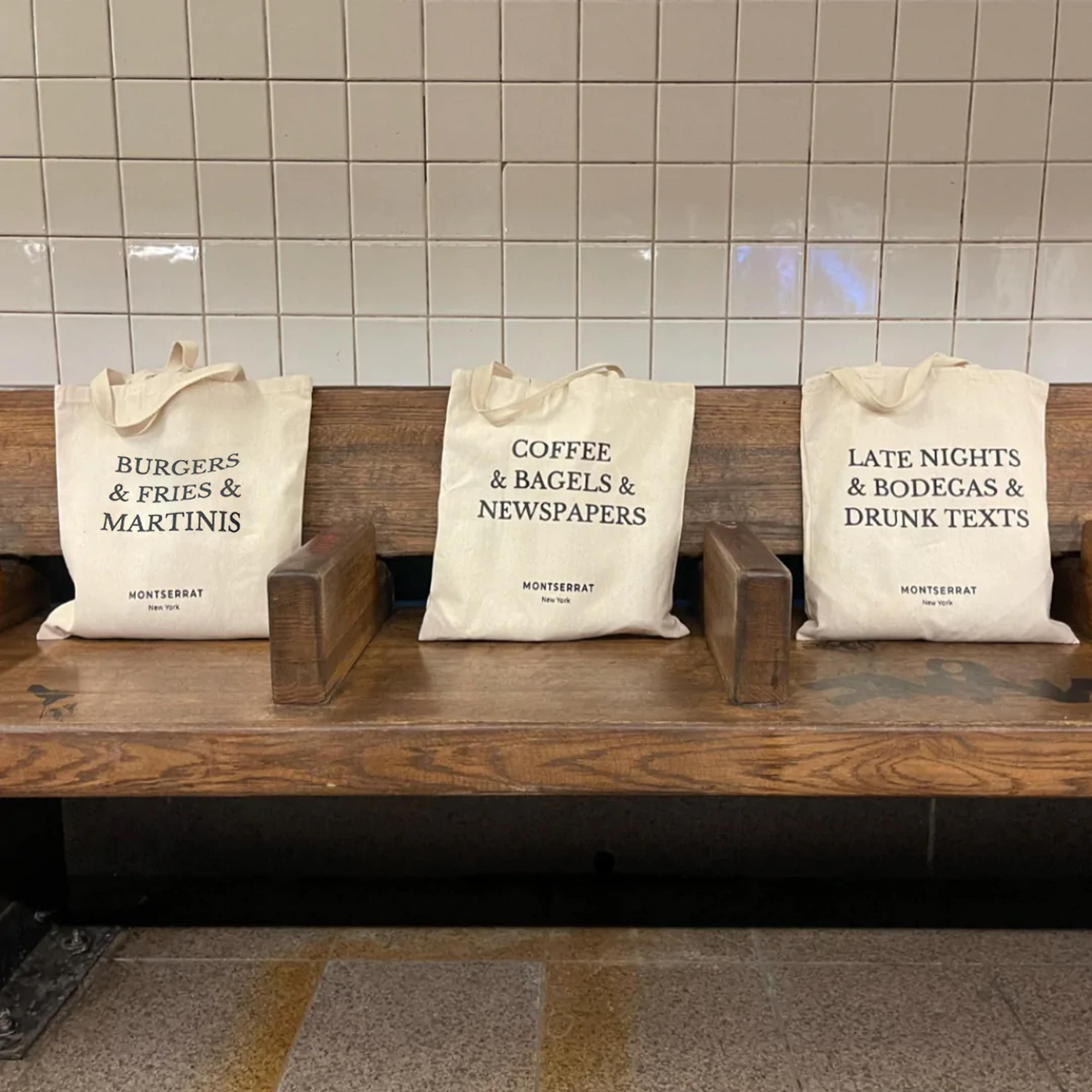 Totes NYC | Canvas Bags NYC | The OG Tote Trio – MONTSERRAT New York