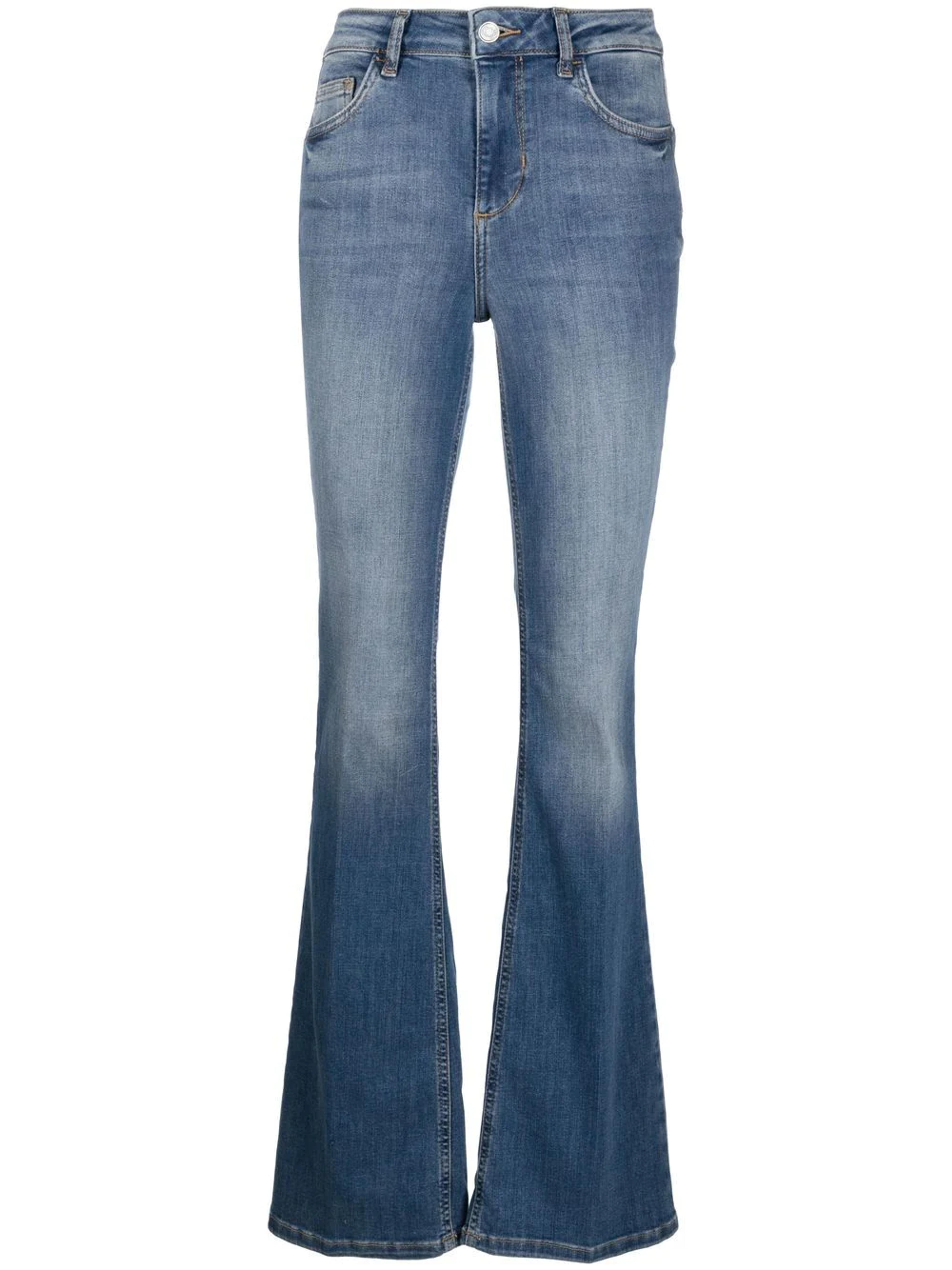 LIU JO mid-rise Flared Jeans - Farfetch