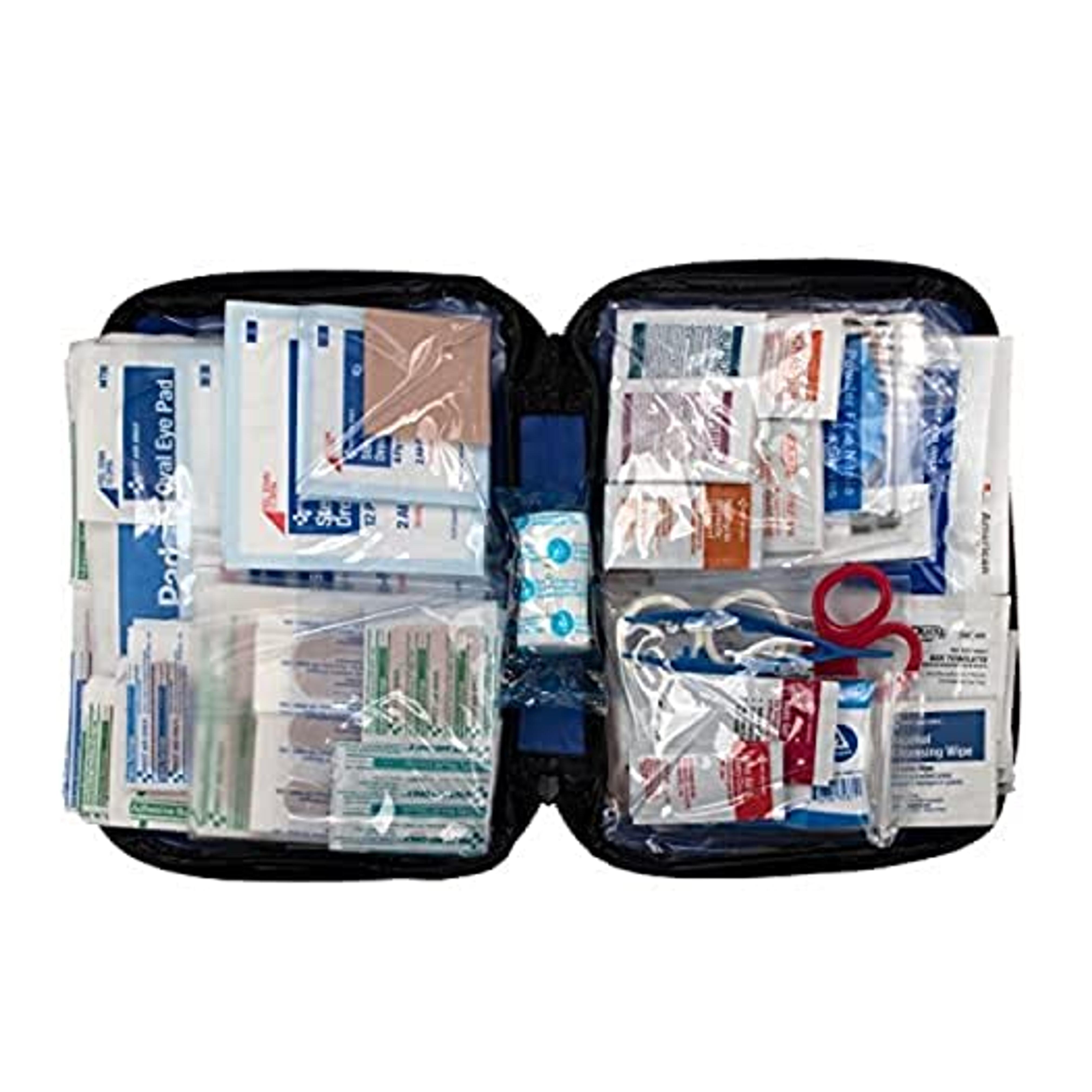 Amazon.com: First Aid Only All-Purpose Essentials Soft-Sided First Aid Kit, Blue, 298 Pieces : Health & Household