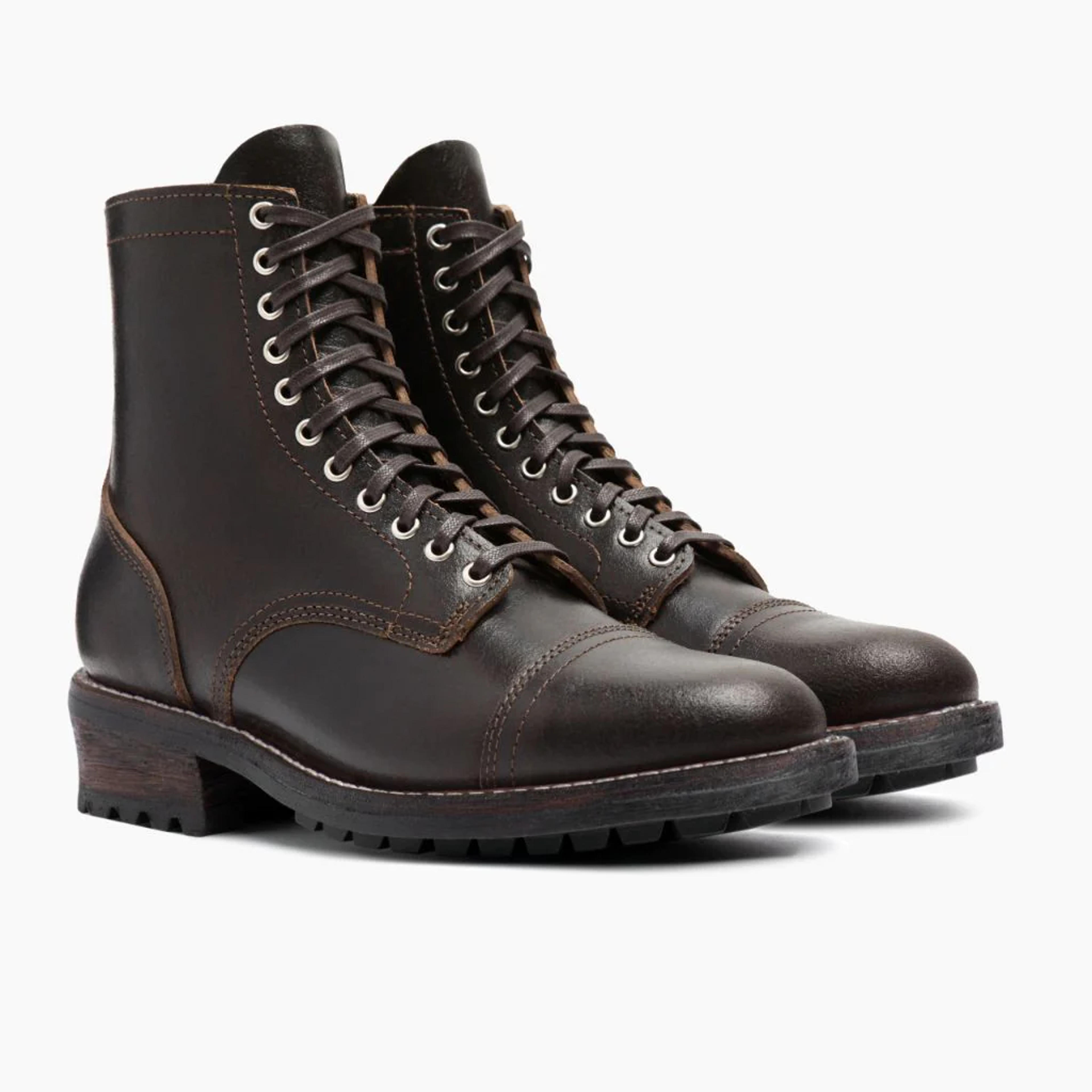 thursdayboots.com/products/mens-logger-lace-up-boot-waxed-cacao