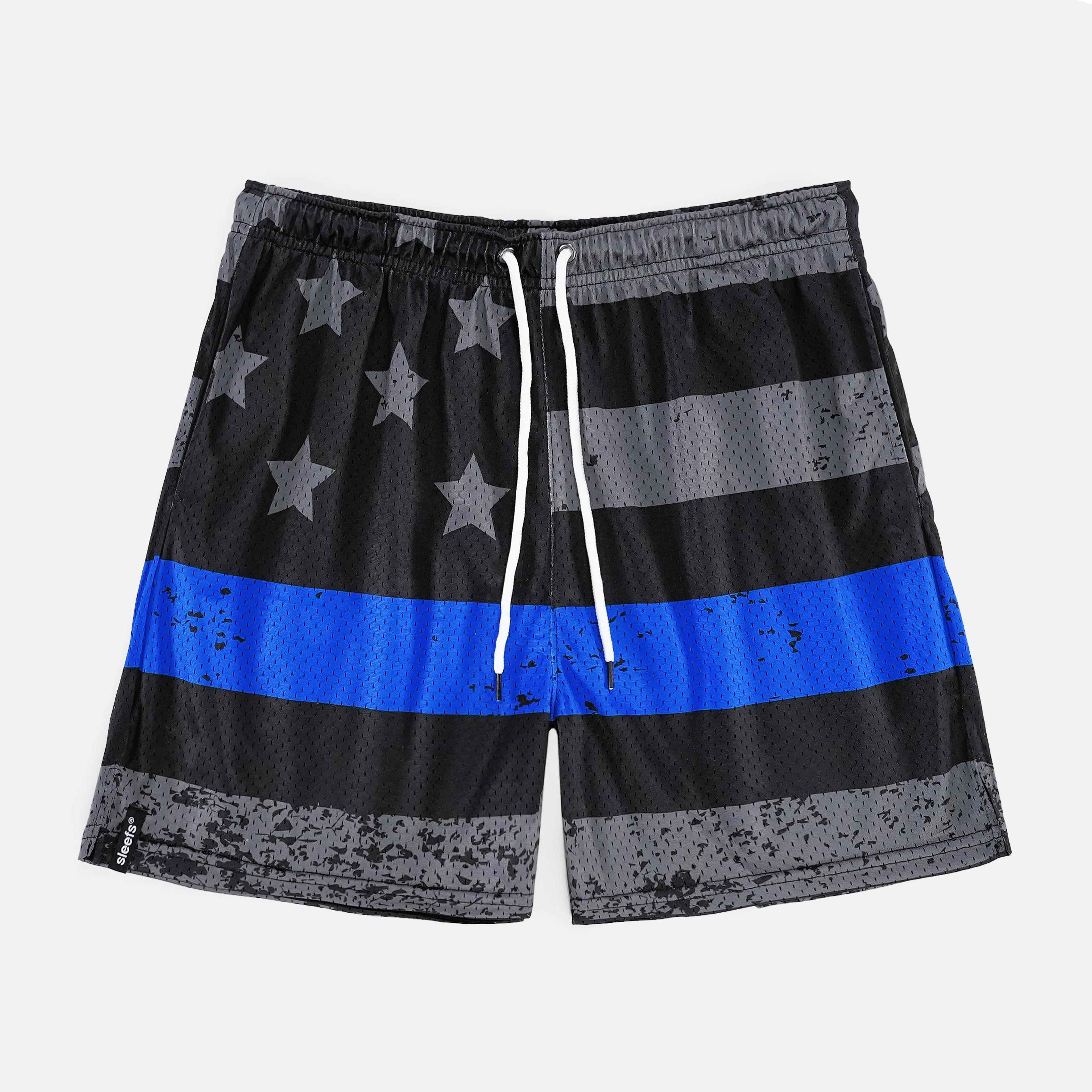 USA Flag TBL Shorts - XXL / Black