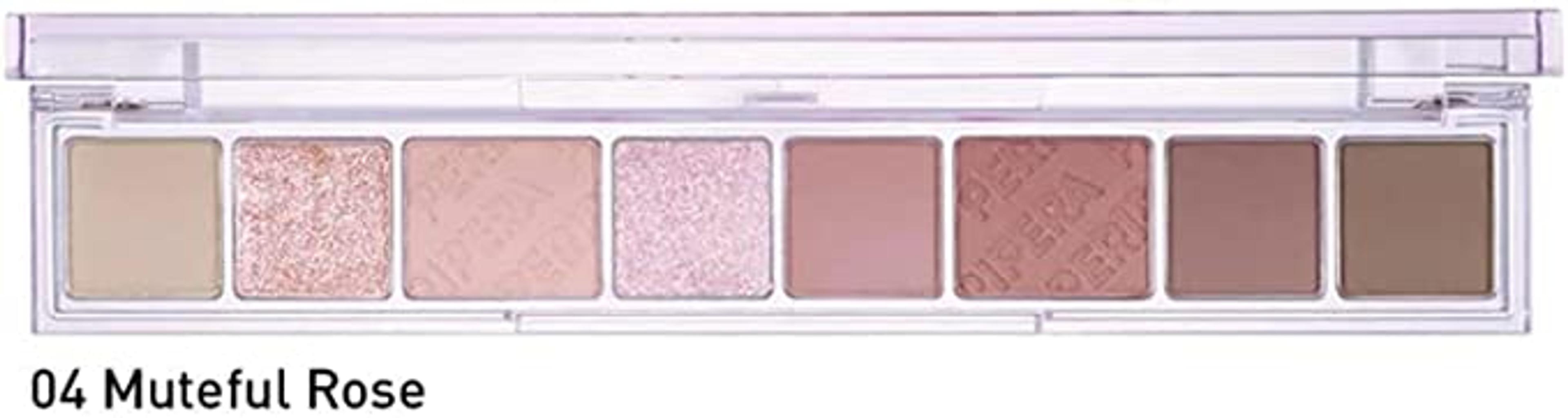 Peripera All Take Mood Palette Makeup - 8 Shades Eyeshadow - Matte Glitter Shimmer - Muteful Rose (Muted Pinks) - 6.8g, One Size : Amazon.co.uk: Beauty