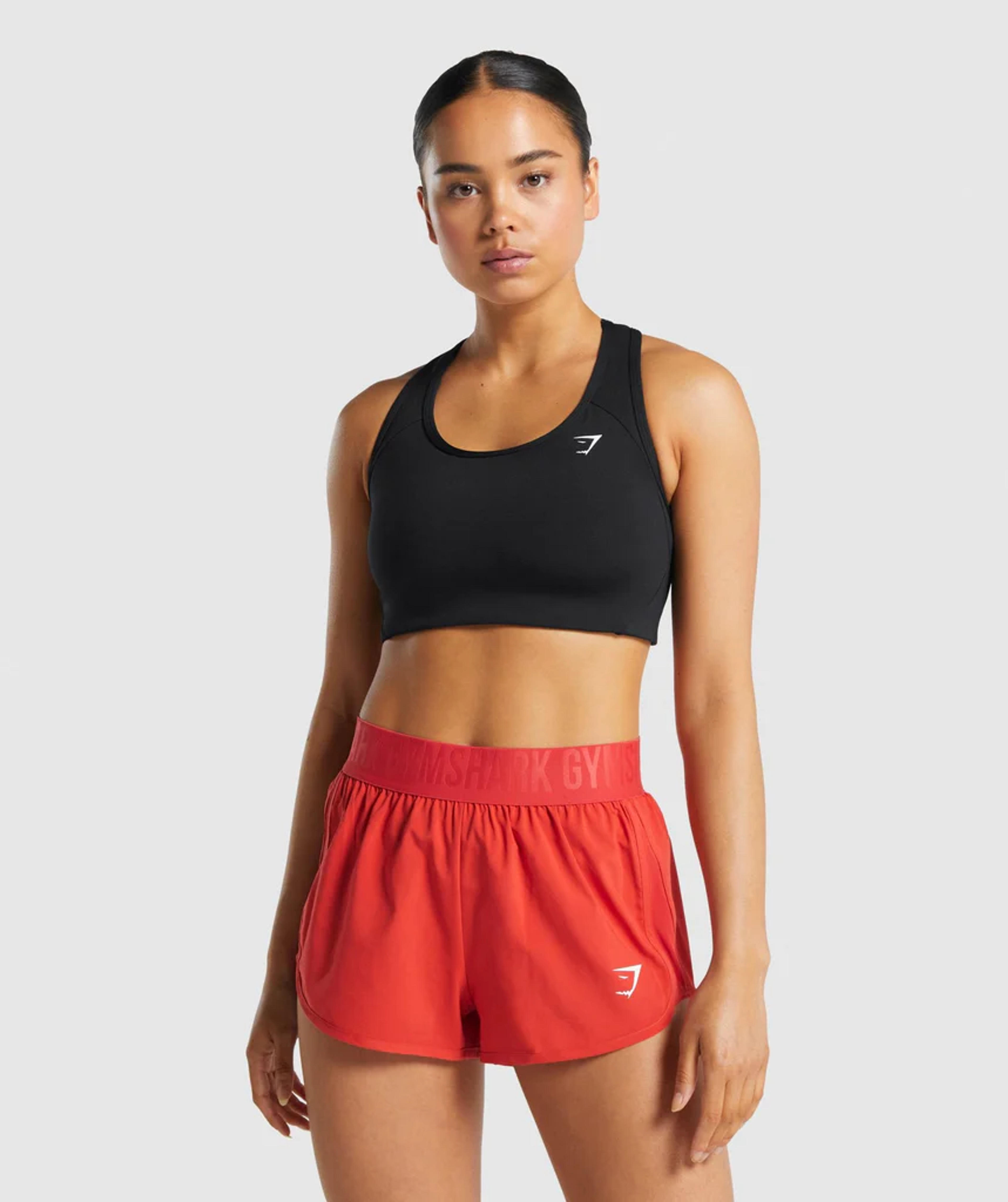 Gymshark Essential Racer Back Sports Bra - Black | Gymshark