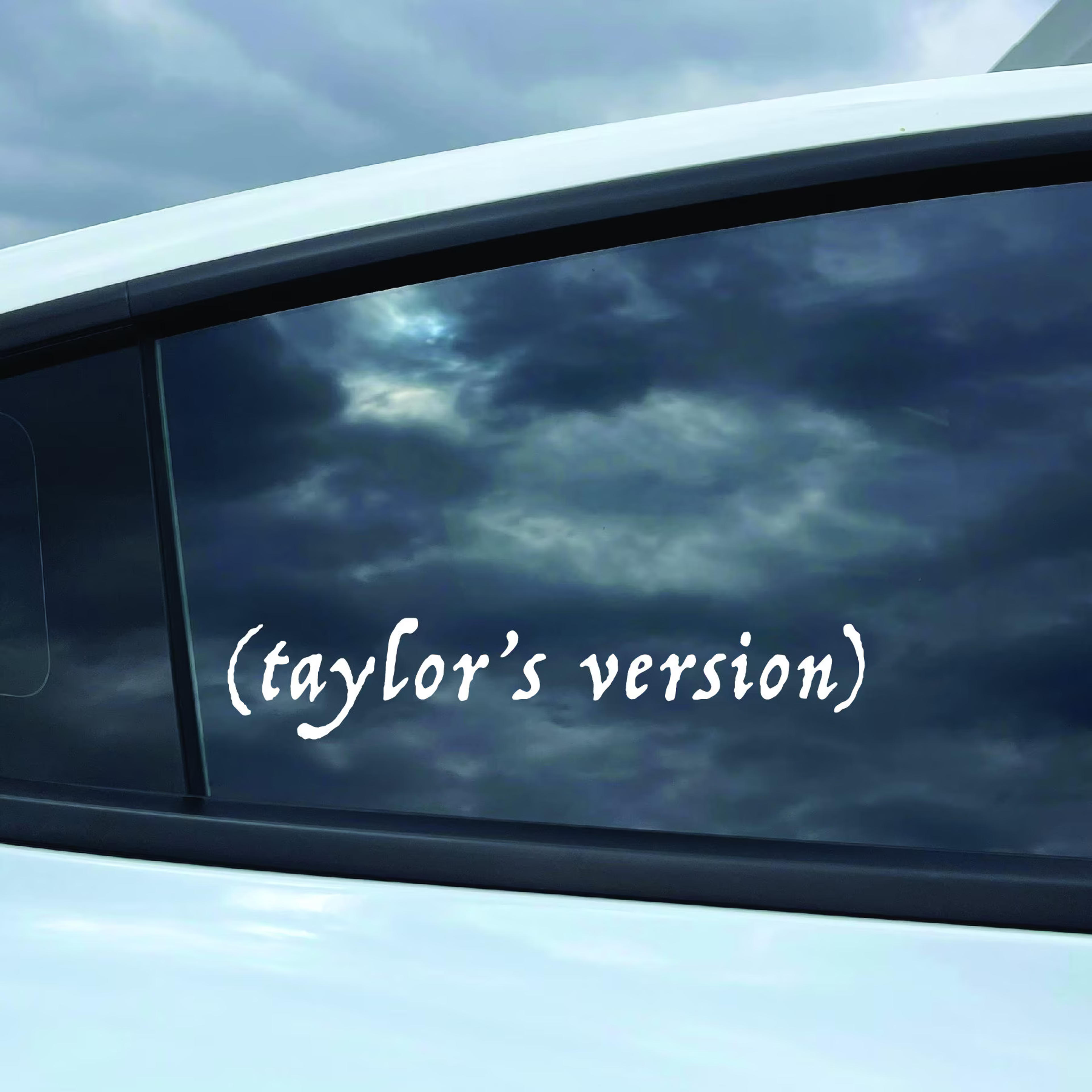 Taylor's Version V1 Car Decal Car Sticker Mirror Decal
