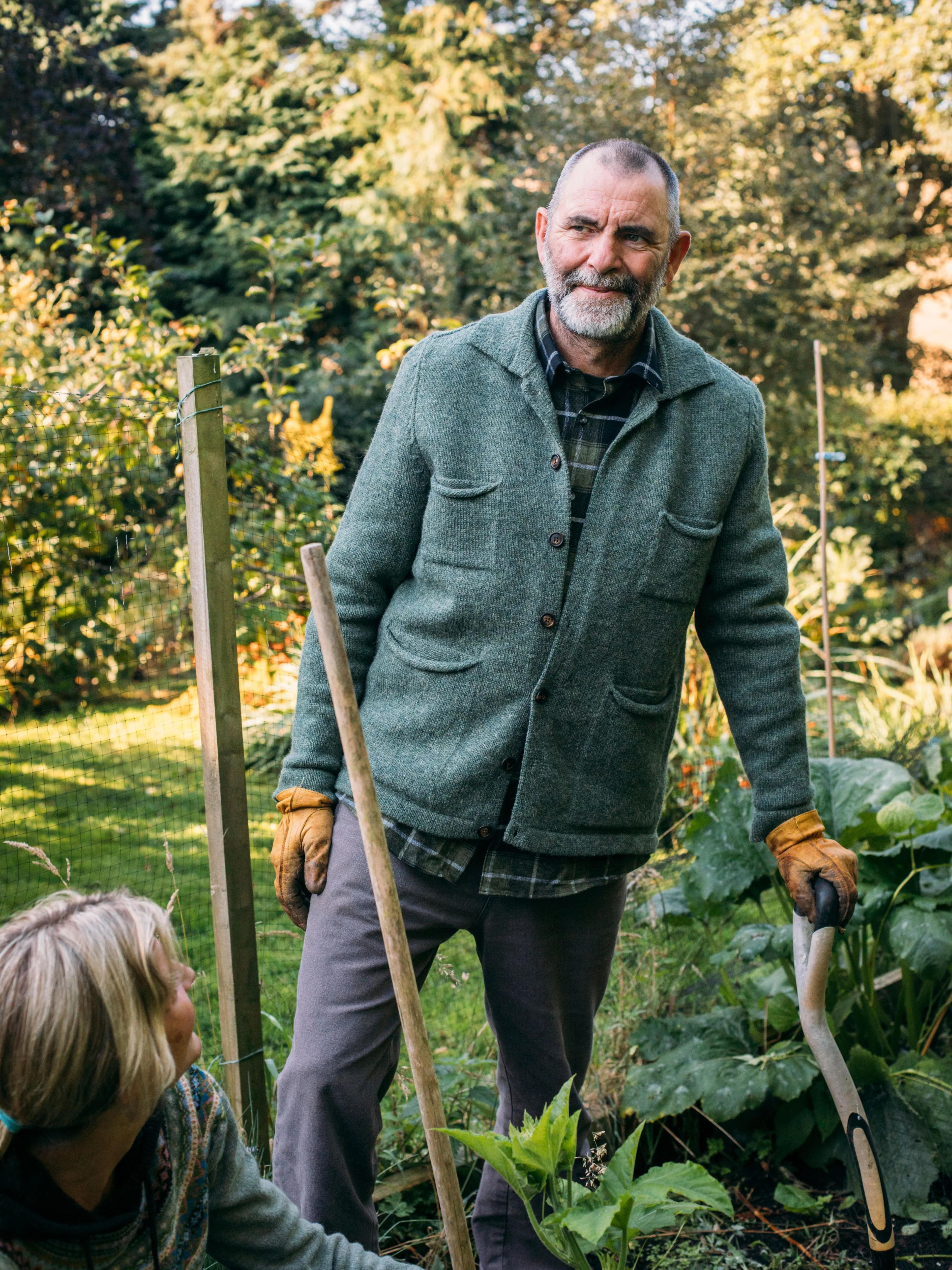 Herd Mens Jacket | 100% British Wool | ERIBÉ Knitwear | Ecology | Made In Scotland