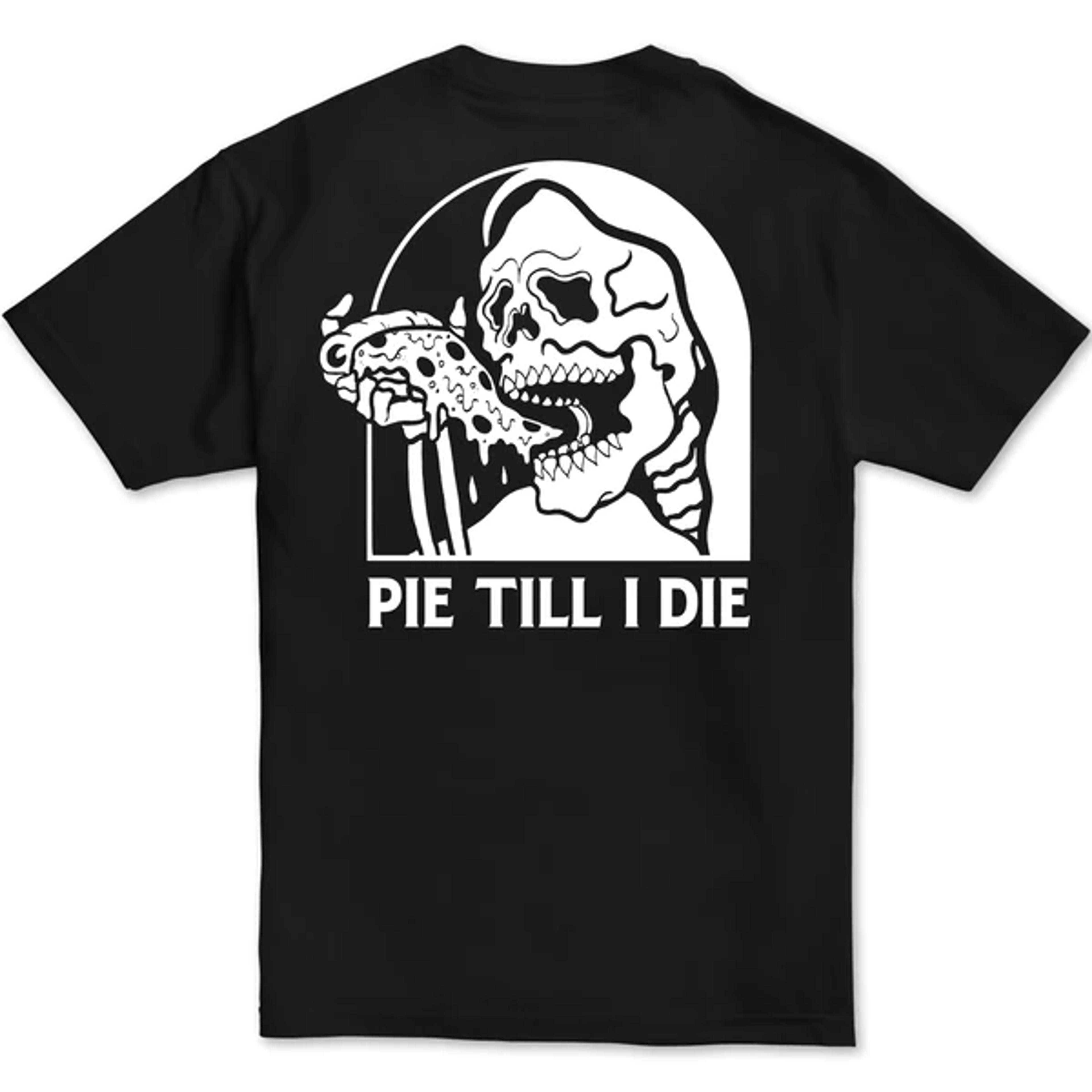 Pie Till I Die Tee - Black - Lurking Class