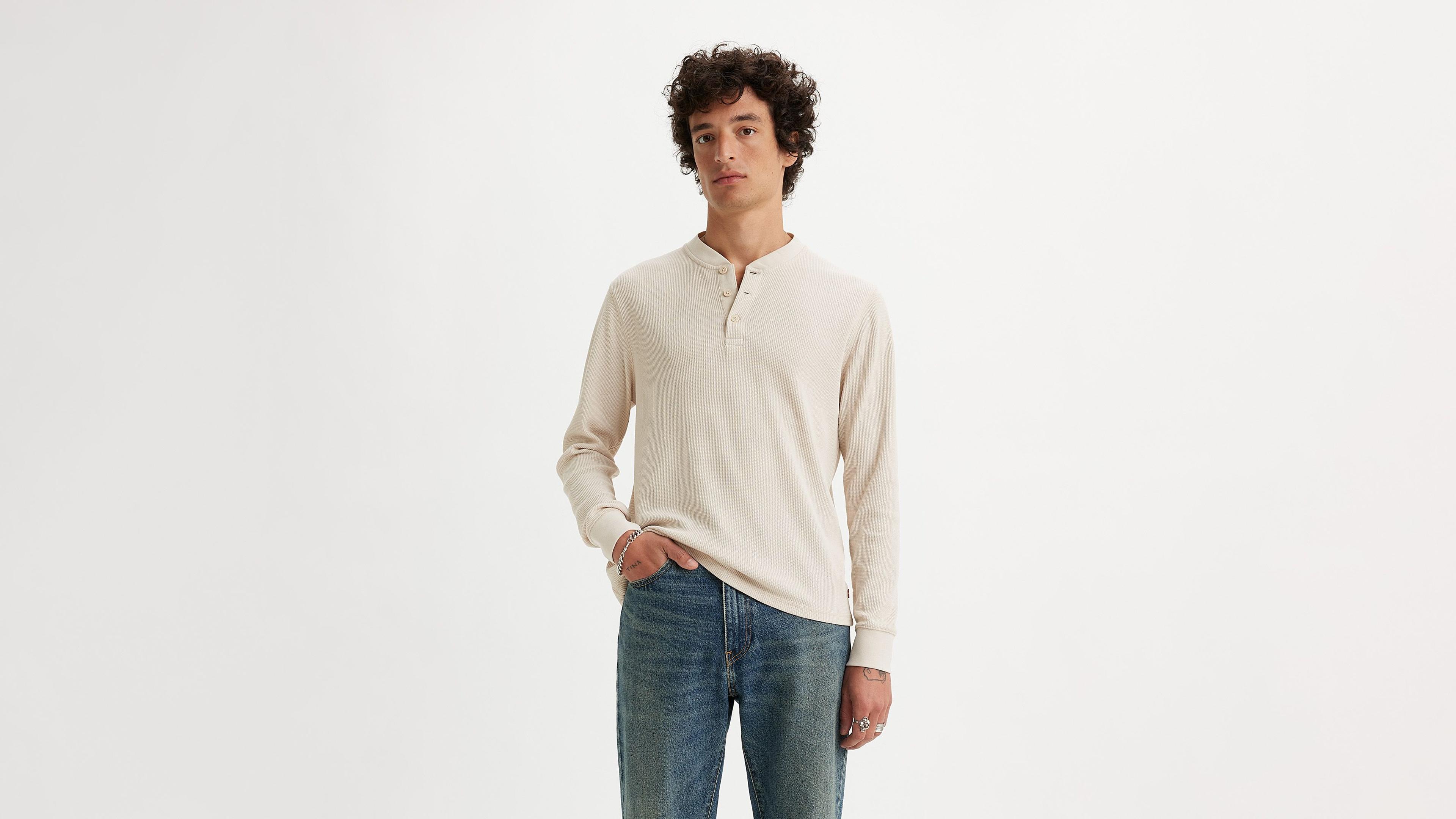 Long Sleeve Thermal Henley