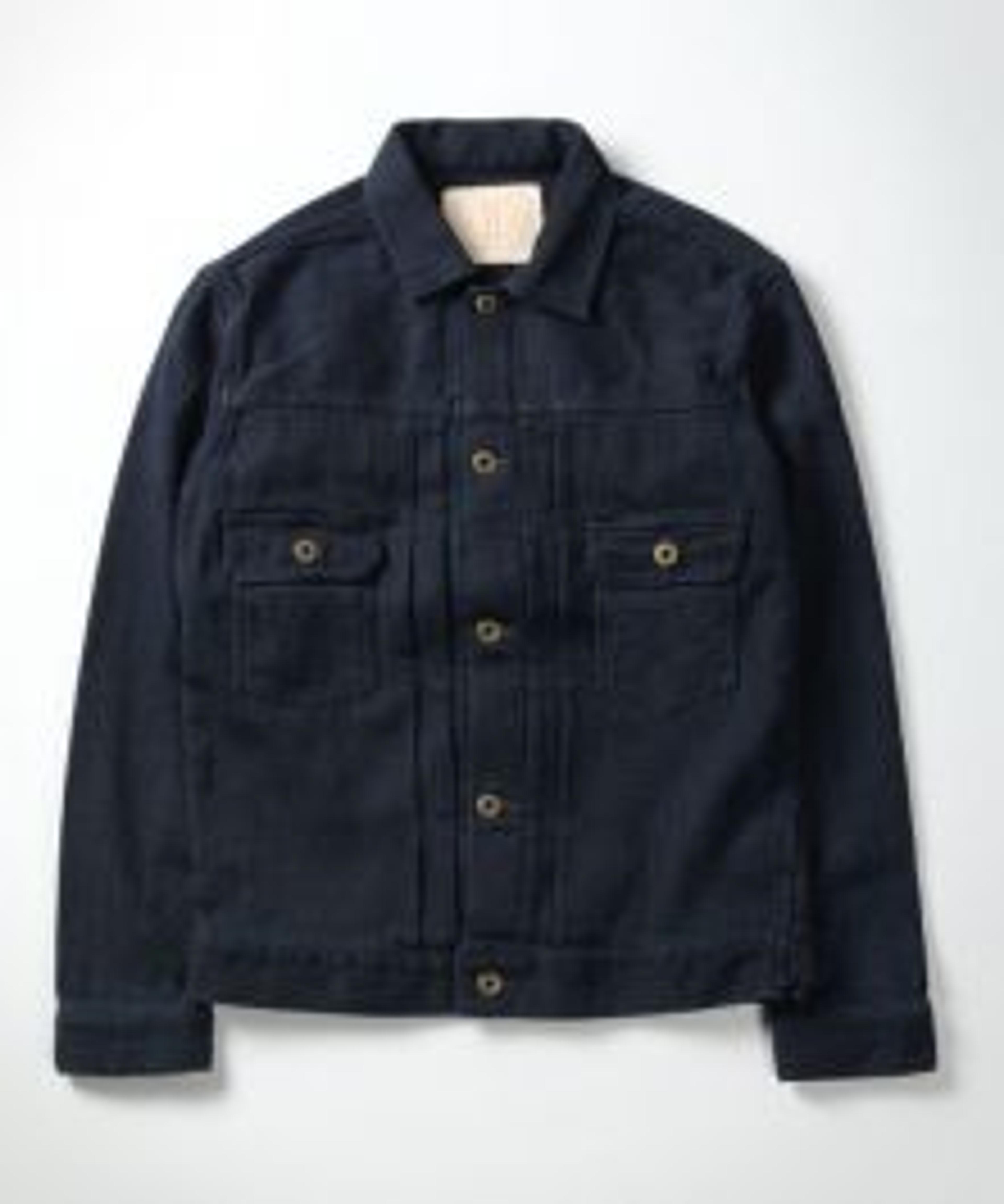 J382922 11oz Indigo Sashiko 2nd Type Jacket