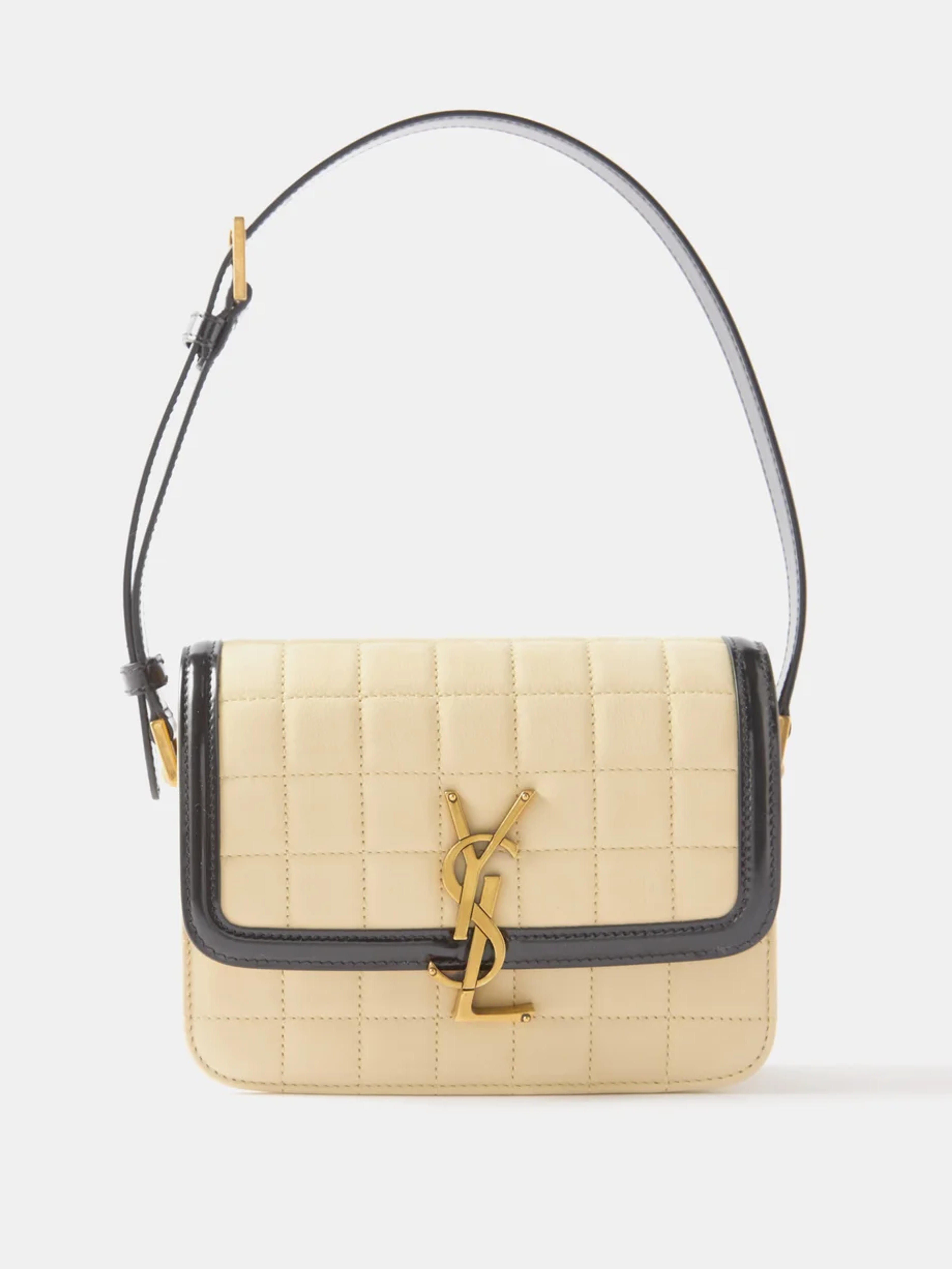 White Solferino small quilted leather shoulder bag | Saint Laurent | MATCHESFASHION UK