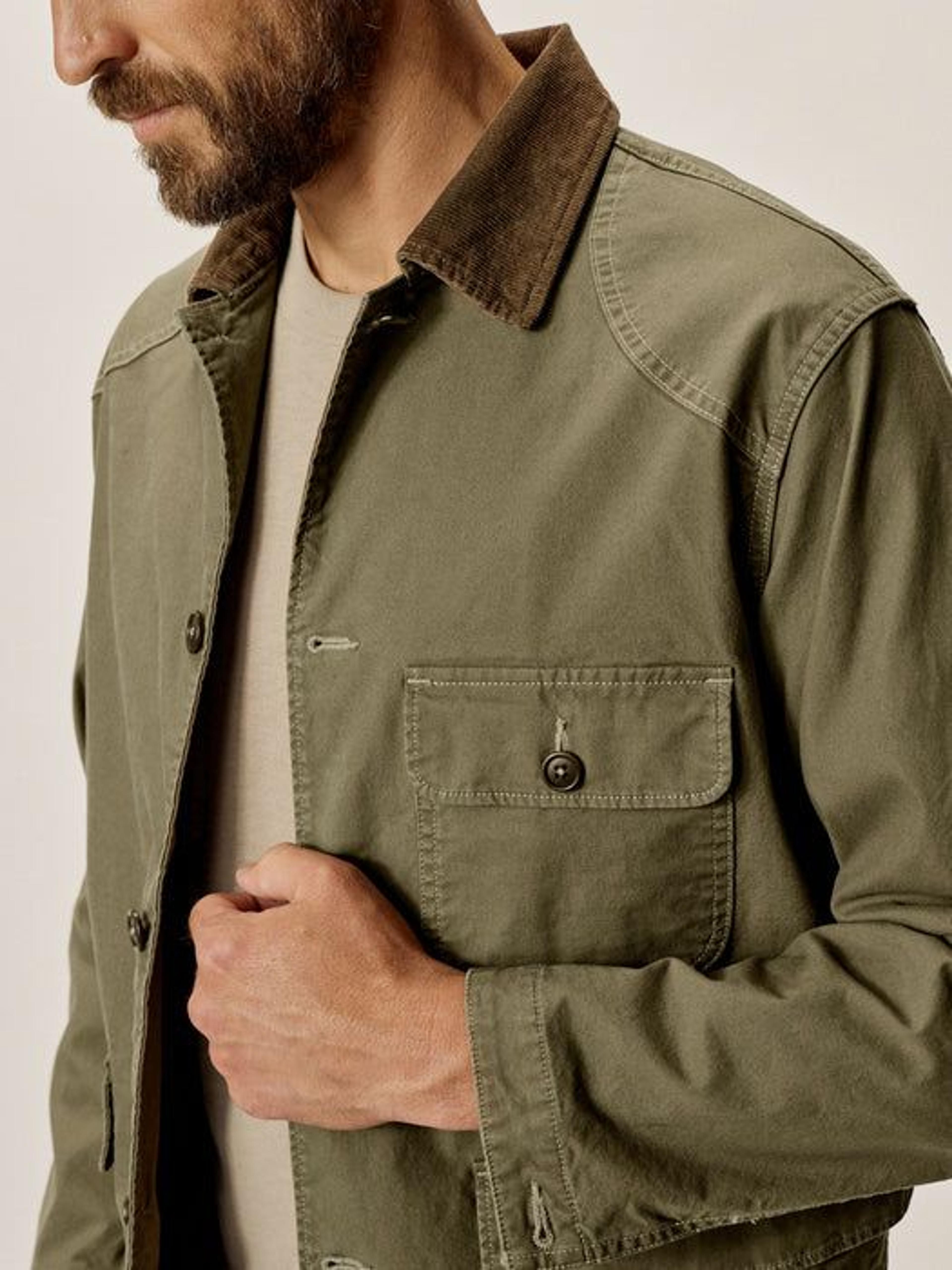 Field Olive Craftsman Canvas Field Jacket