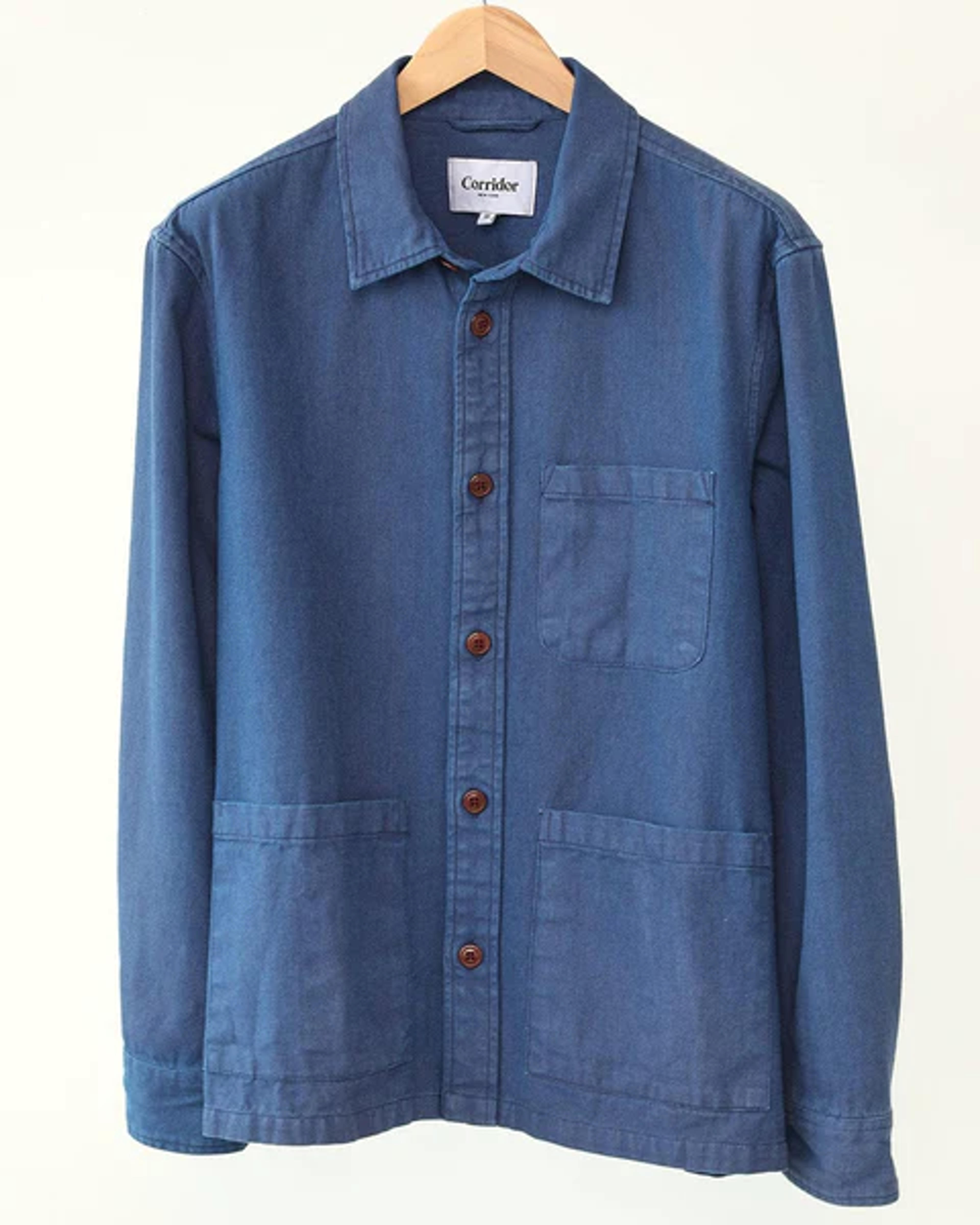 Duck Dye Overshirt - Indigo