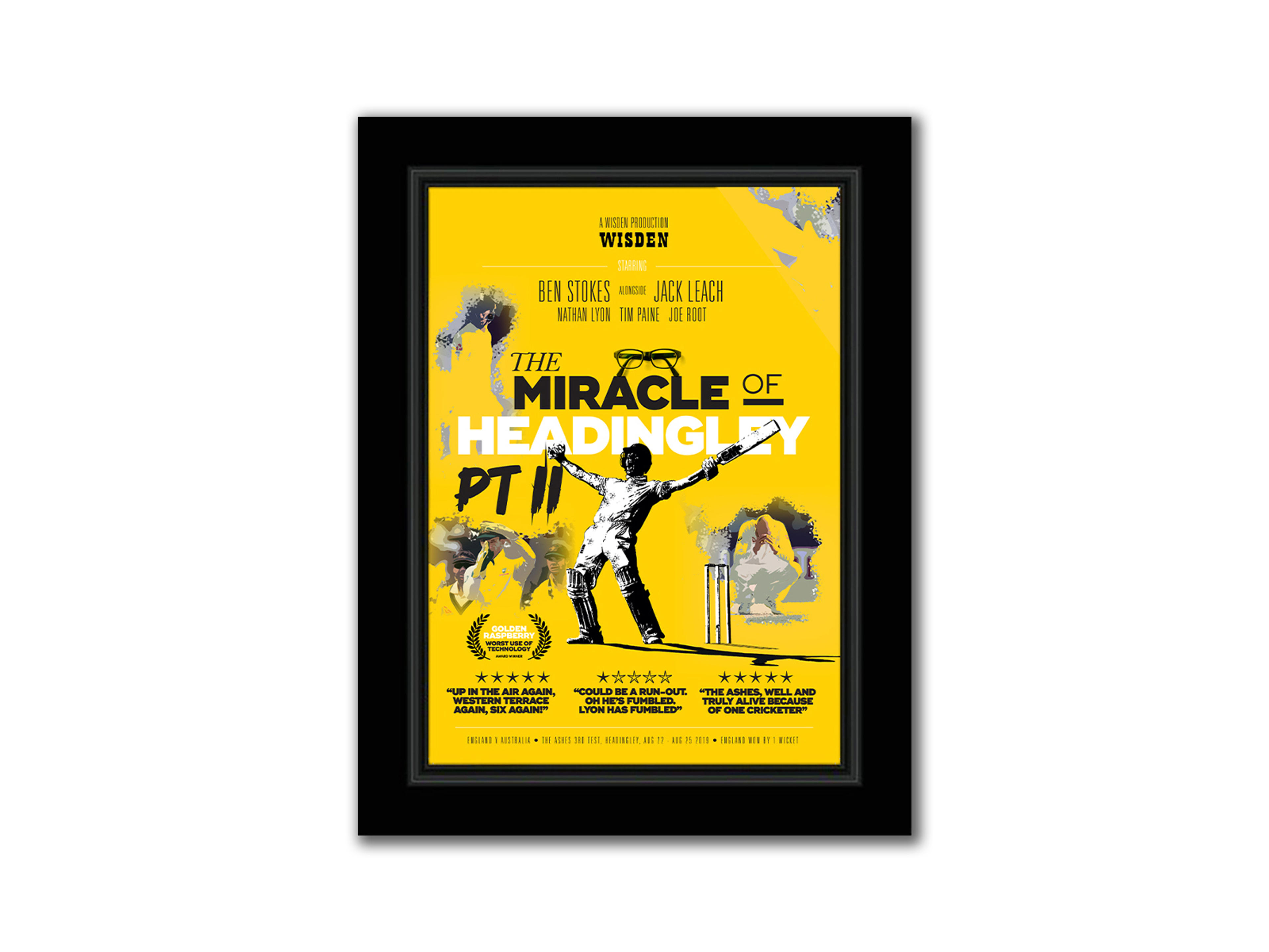 The Miracle of Headingley Pt.II Ashes Cricket Poster | Wisden Shop