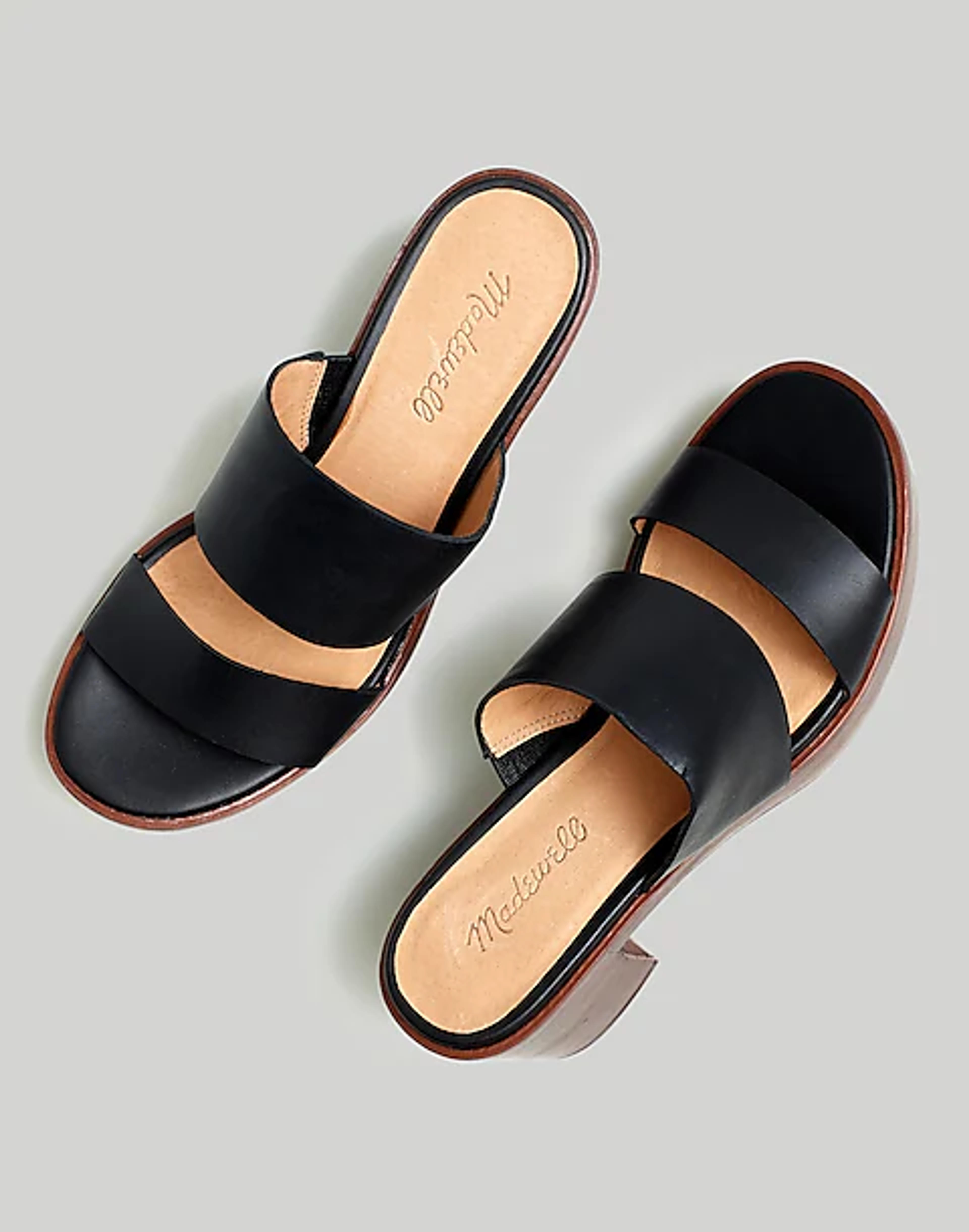 The Kiera Mule Platform Sandal