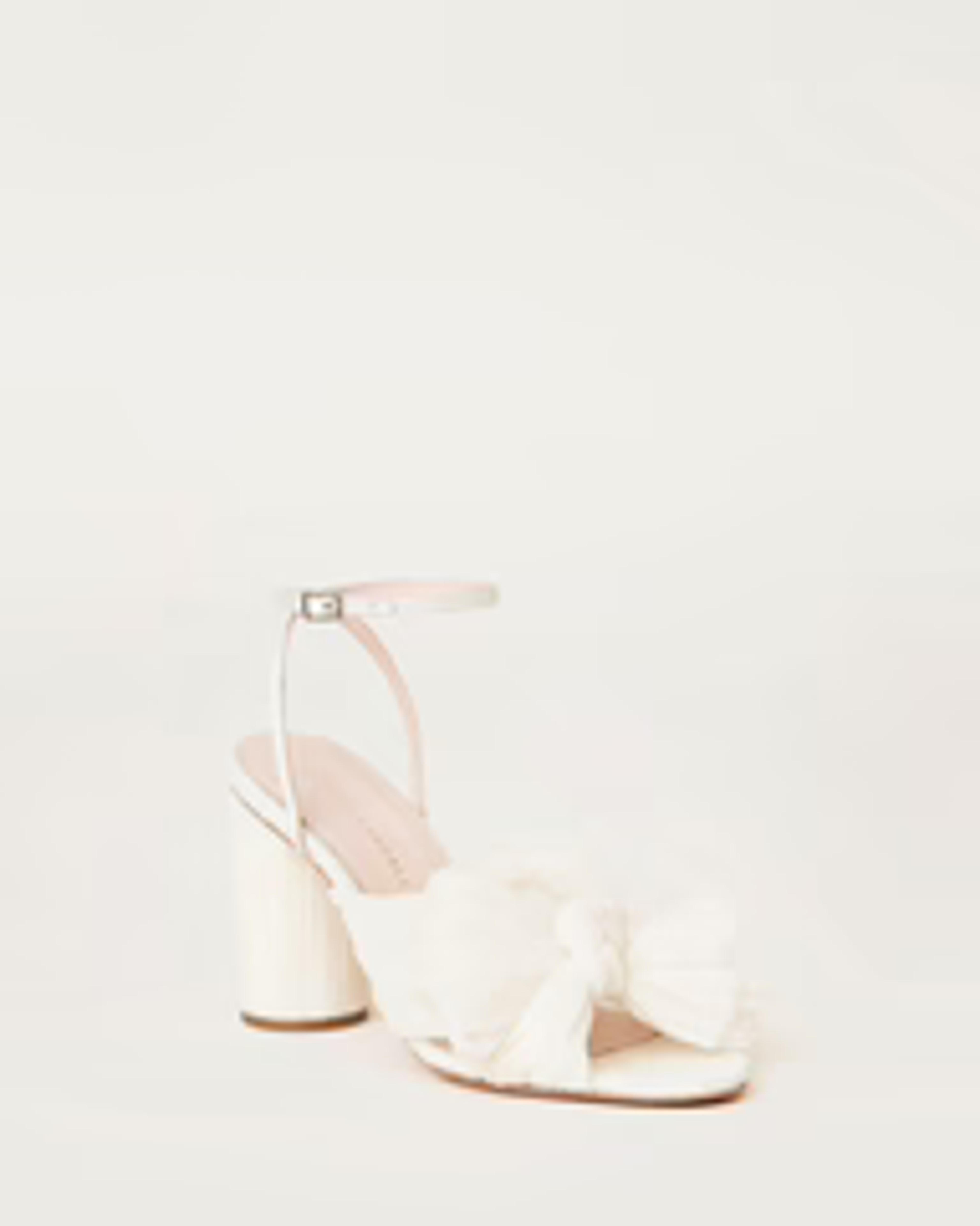 Loeffler Randall | Camellia Bow Heel Pearl | Heeled Sandals | Shoes