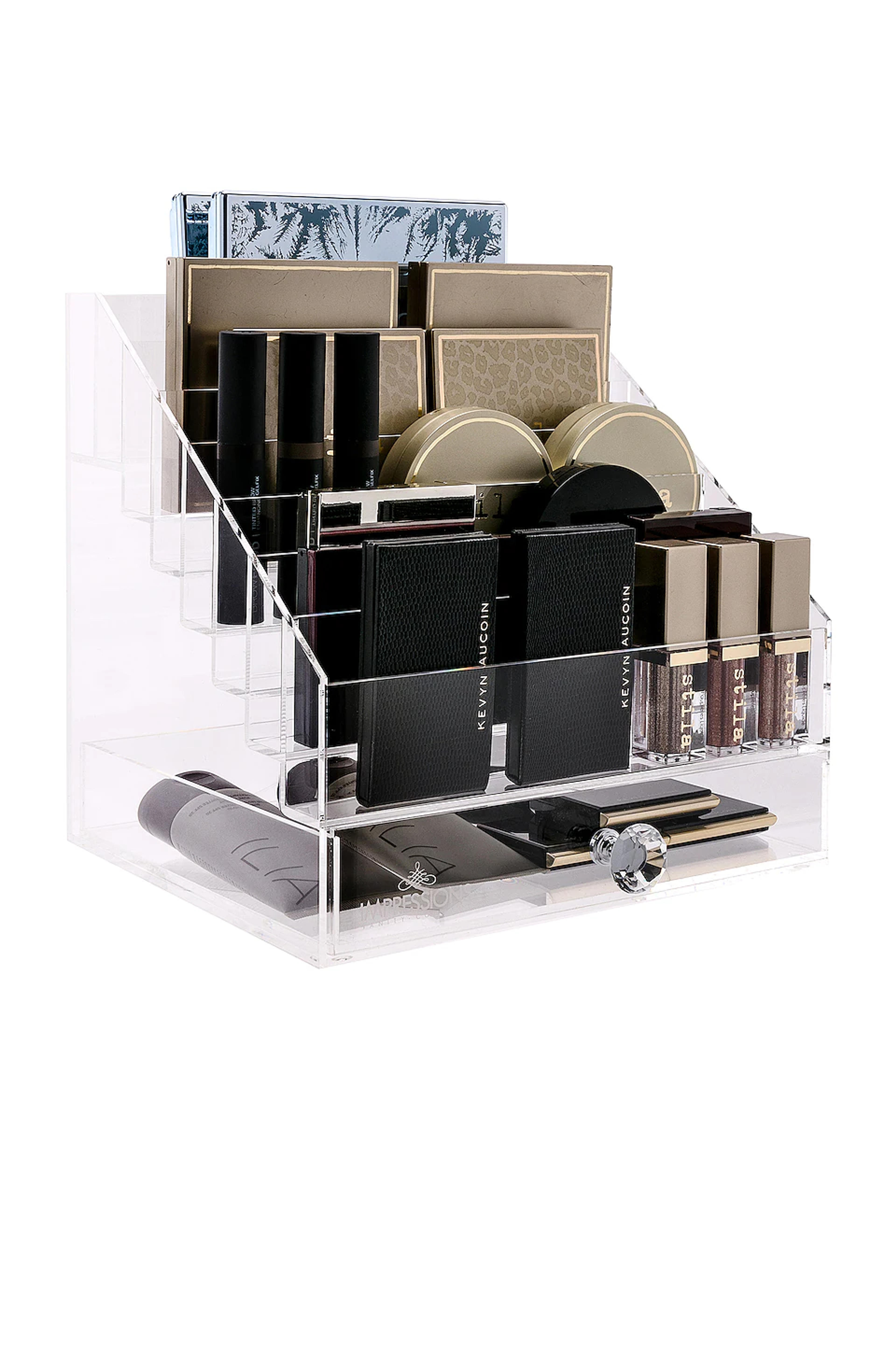 Impressions Vanity Diamond Collection Palette Organizer in Clear | REVOLVE