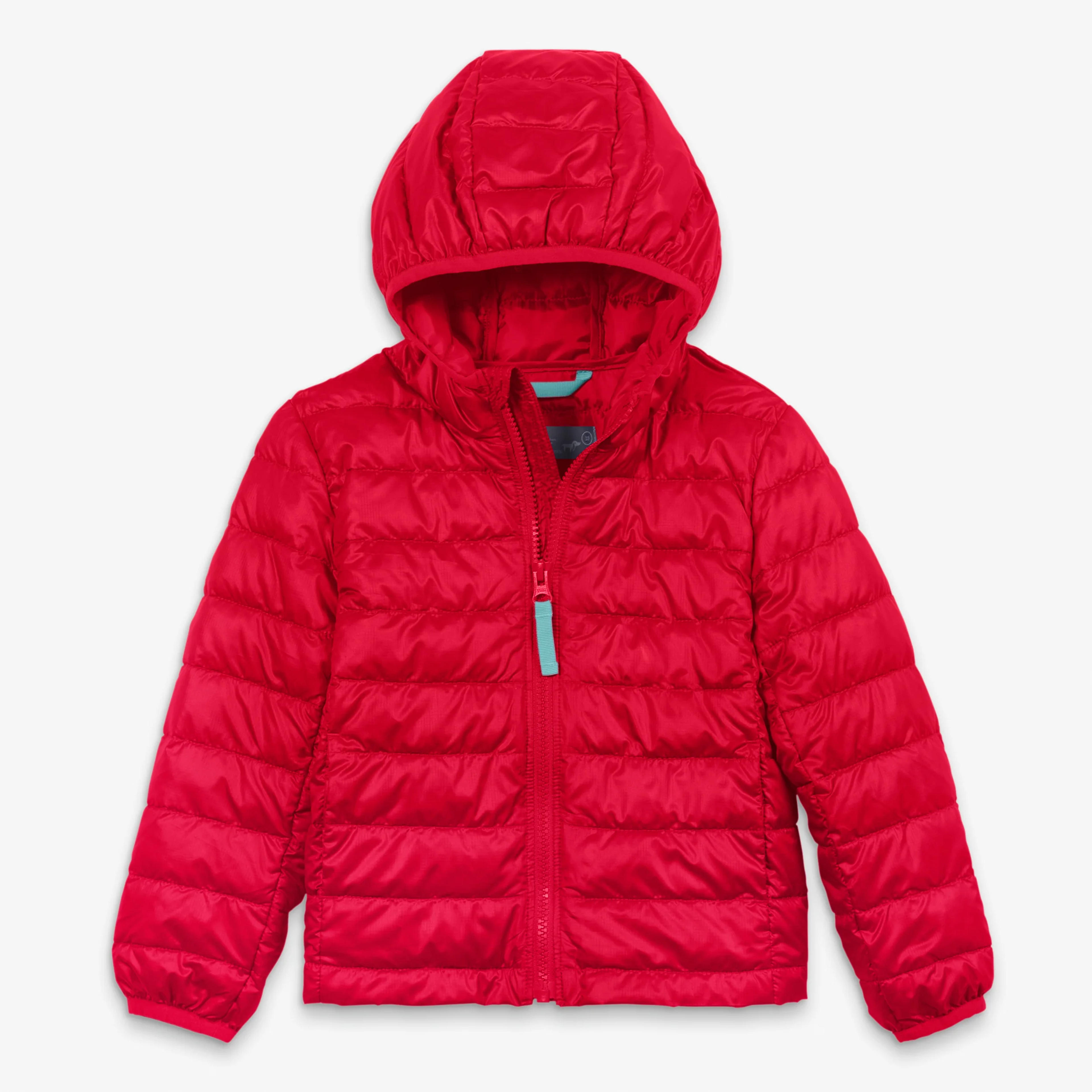 Kids lightweight puffer jacket - cherry / 5 / In stock