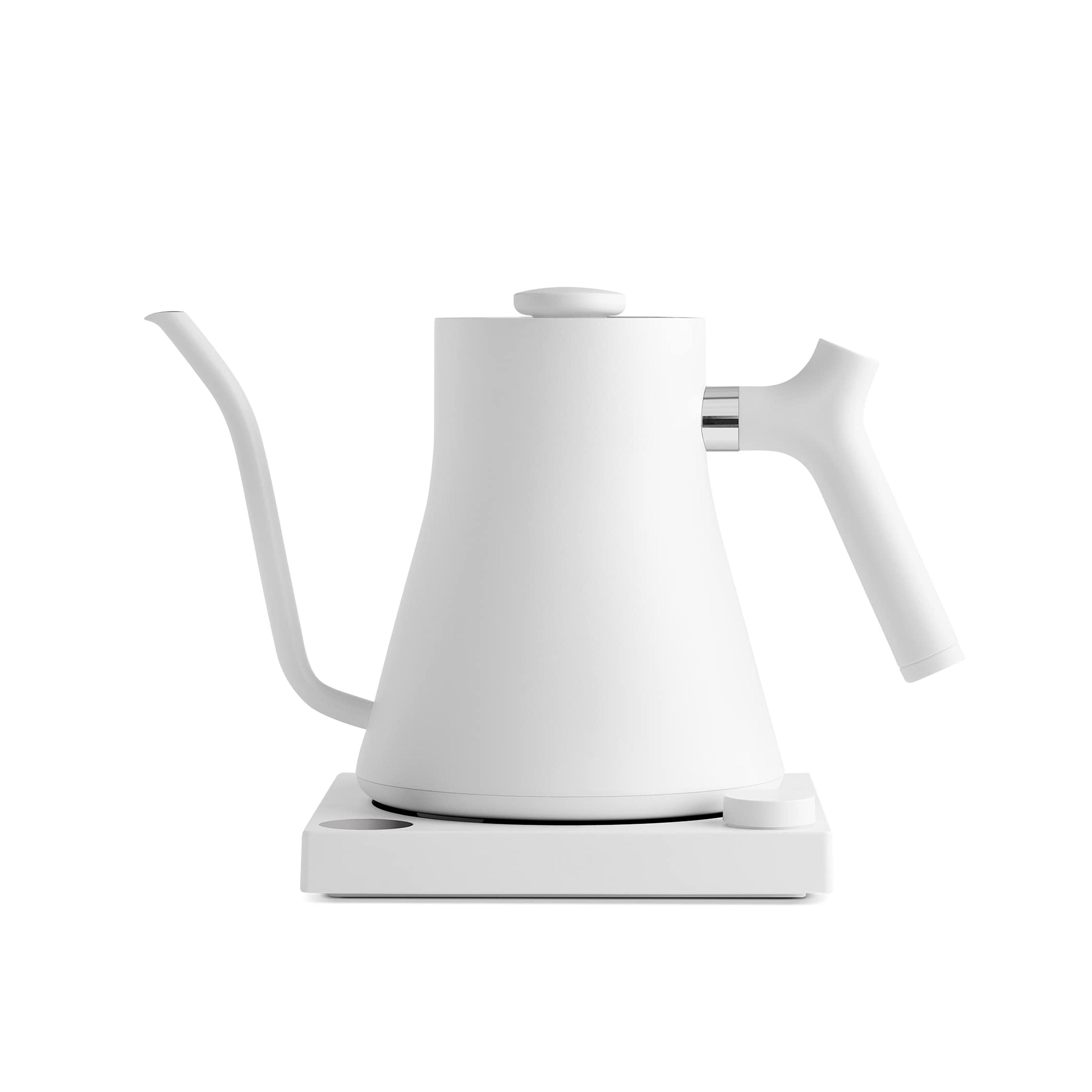 Amazon.com: Fellow Stagg EKG Electric Gooseneck Kettle - Pour-Over Coffee and Tea Pot, Stainless Steel, Quick Heating, Matte White, 0.9 Liter: Home & Kitchen