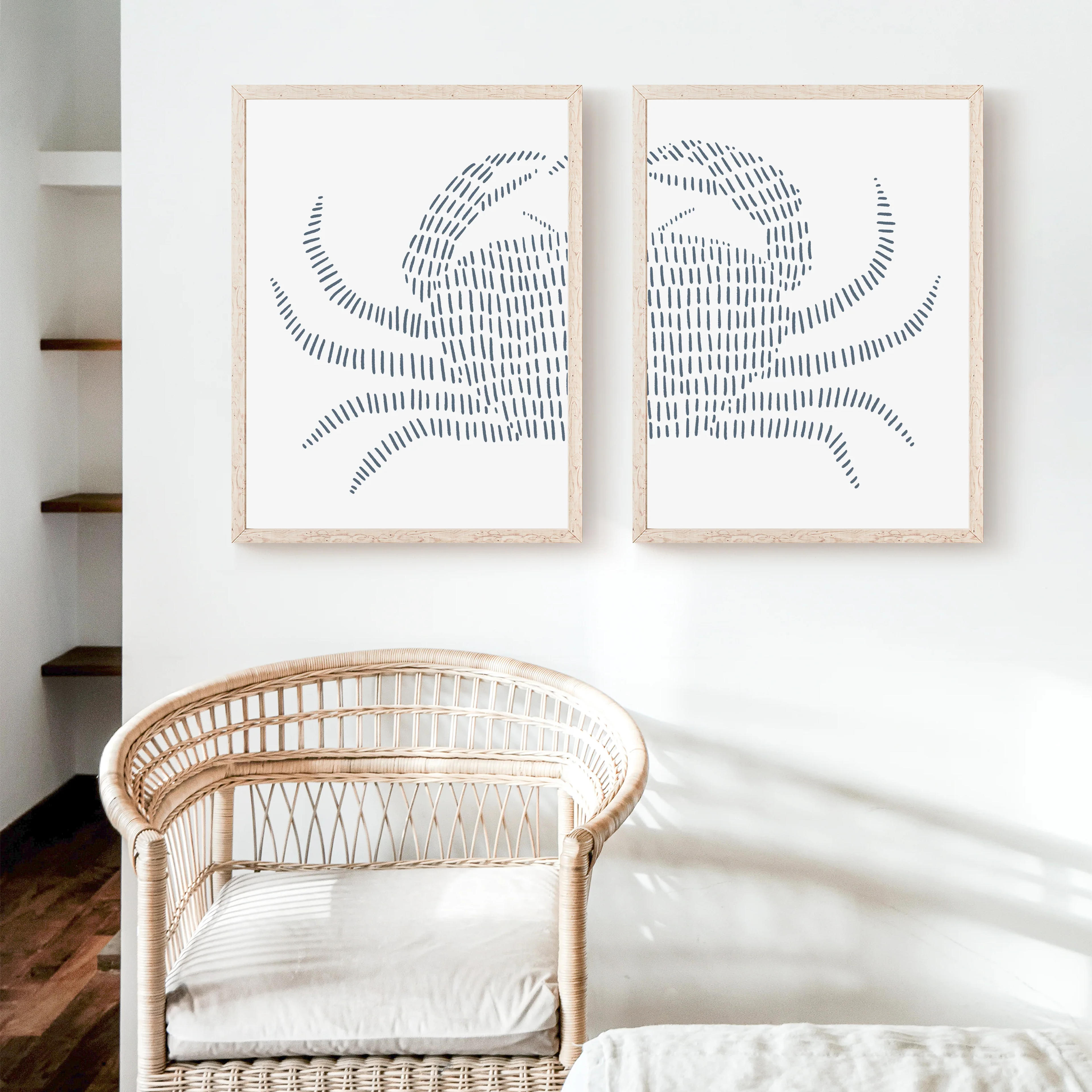 Blue Crab - Set of 2