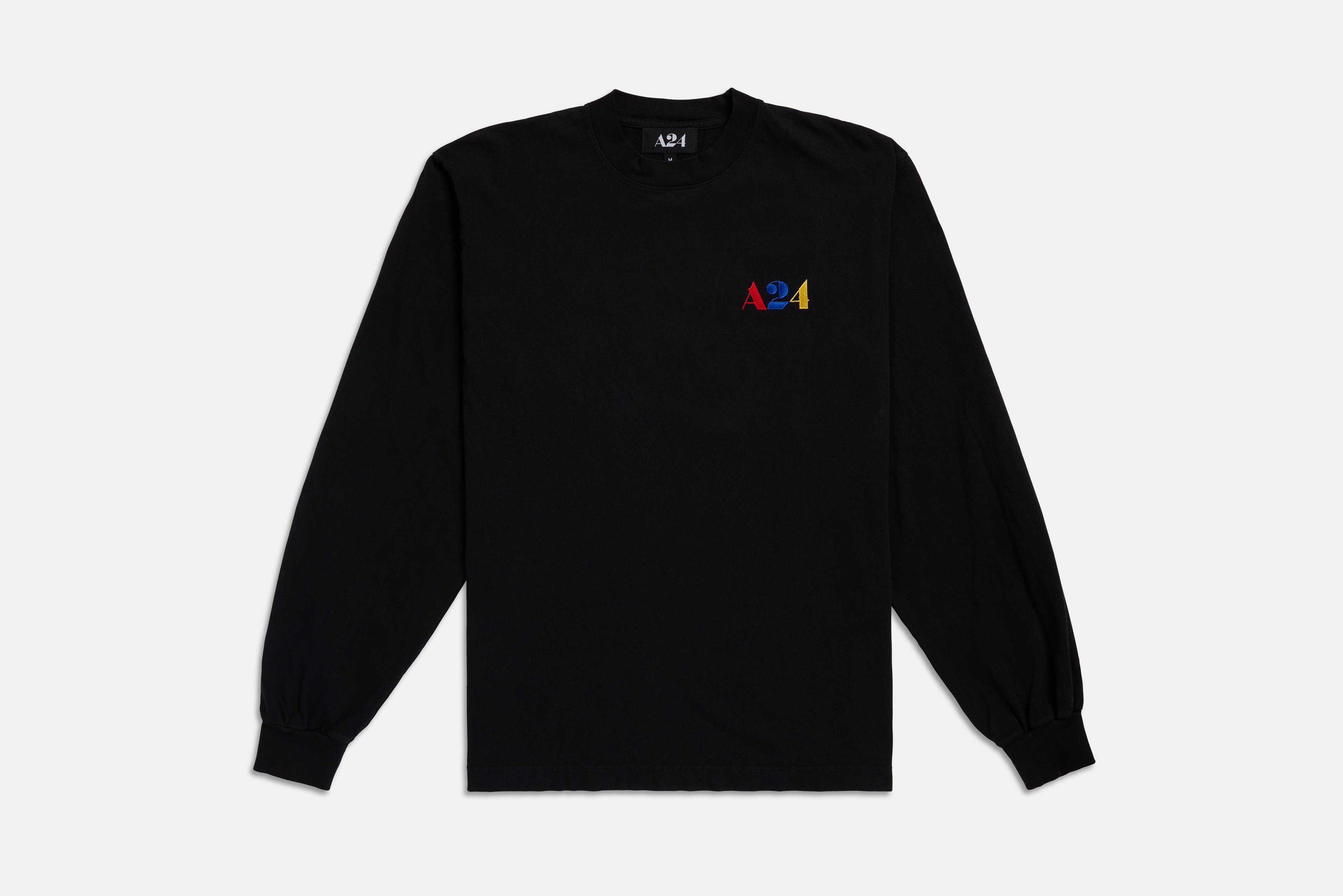 Primary Color Embroidered Logo Long Sleeve - XL