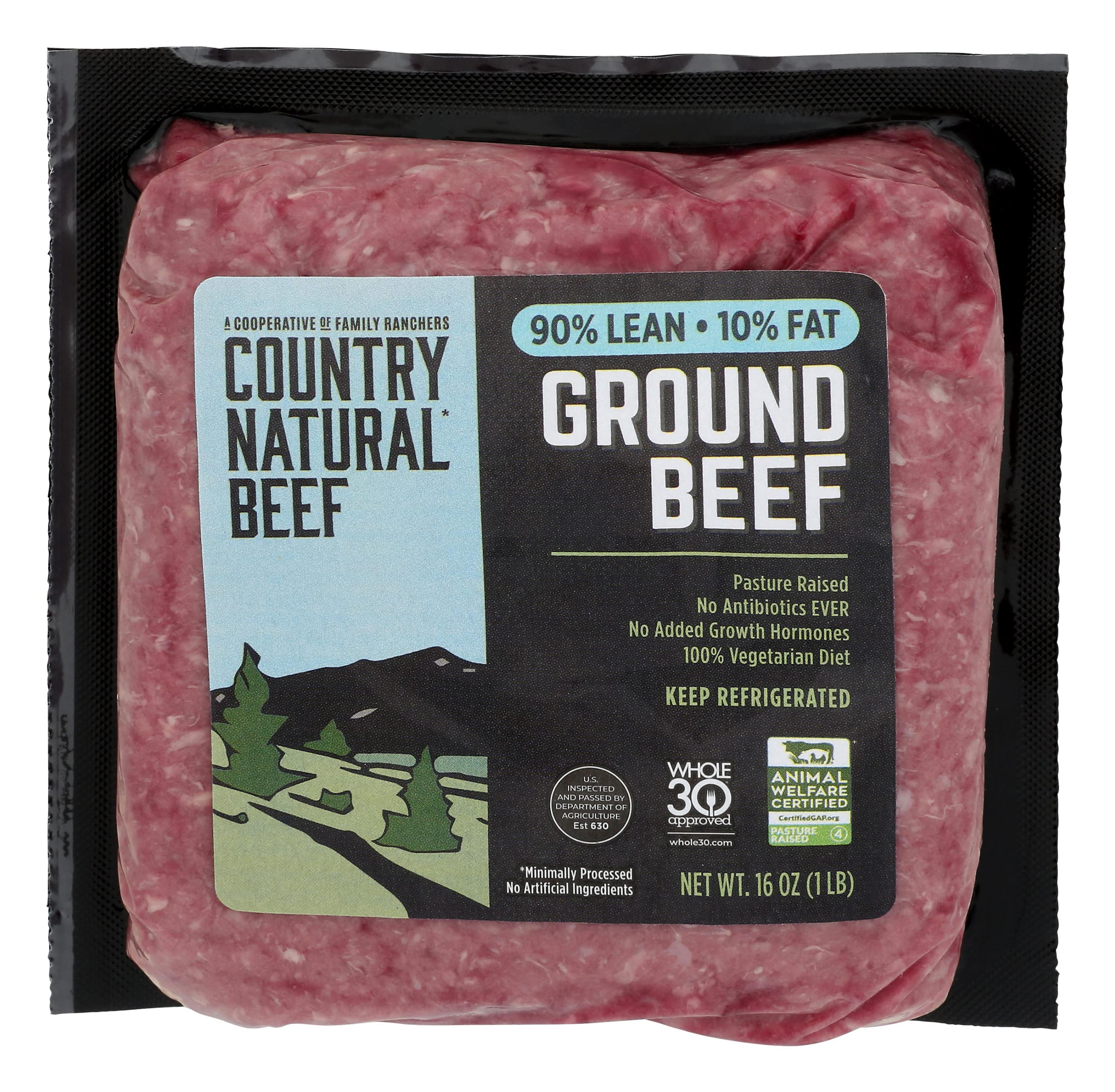 1LB of Beef = 100g protein. Extremely nutrient dense and filling. Air fry patties for 9 minutes or sautee in a pan to make a bowl.