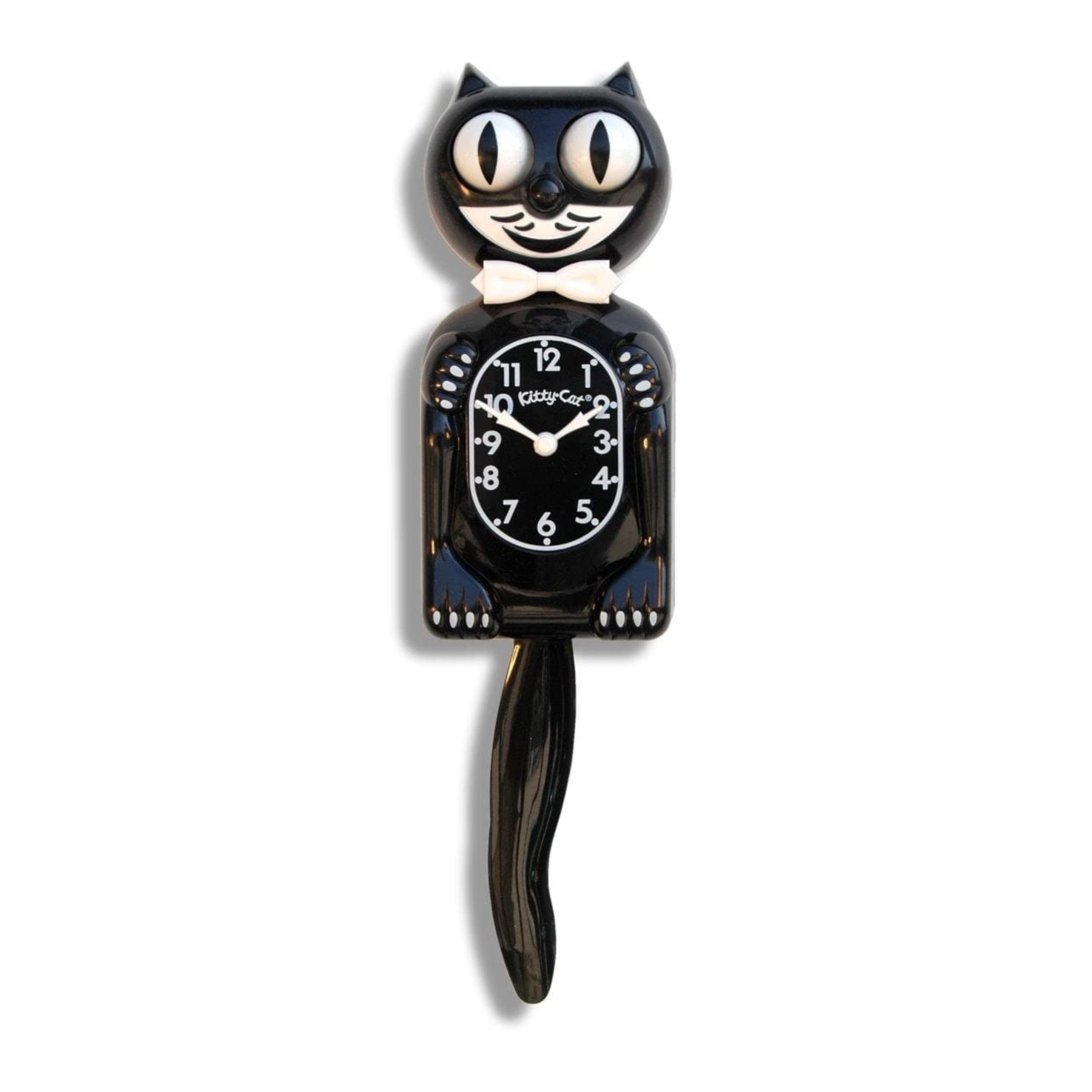 Small Kit-Cat Clock in Black