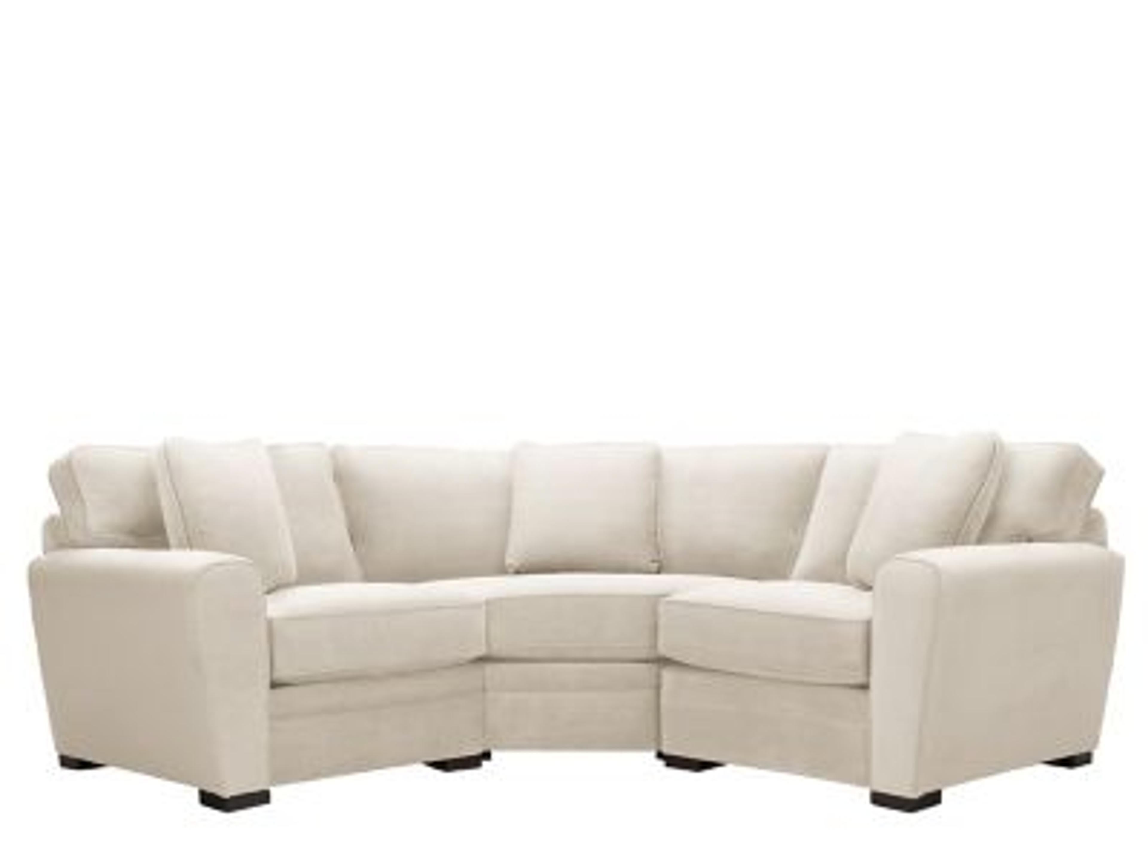 Artemis II 3-pc. Symmetrical Microfiber Sectional Sofa