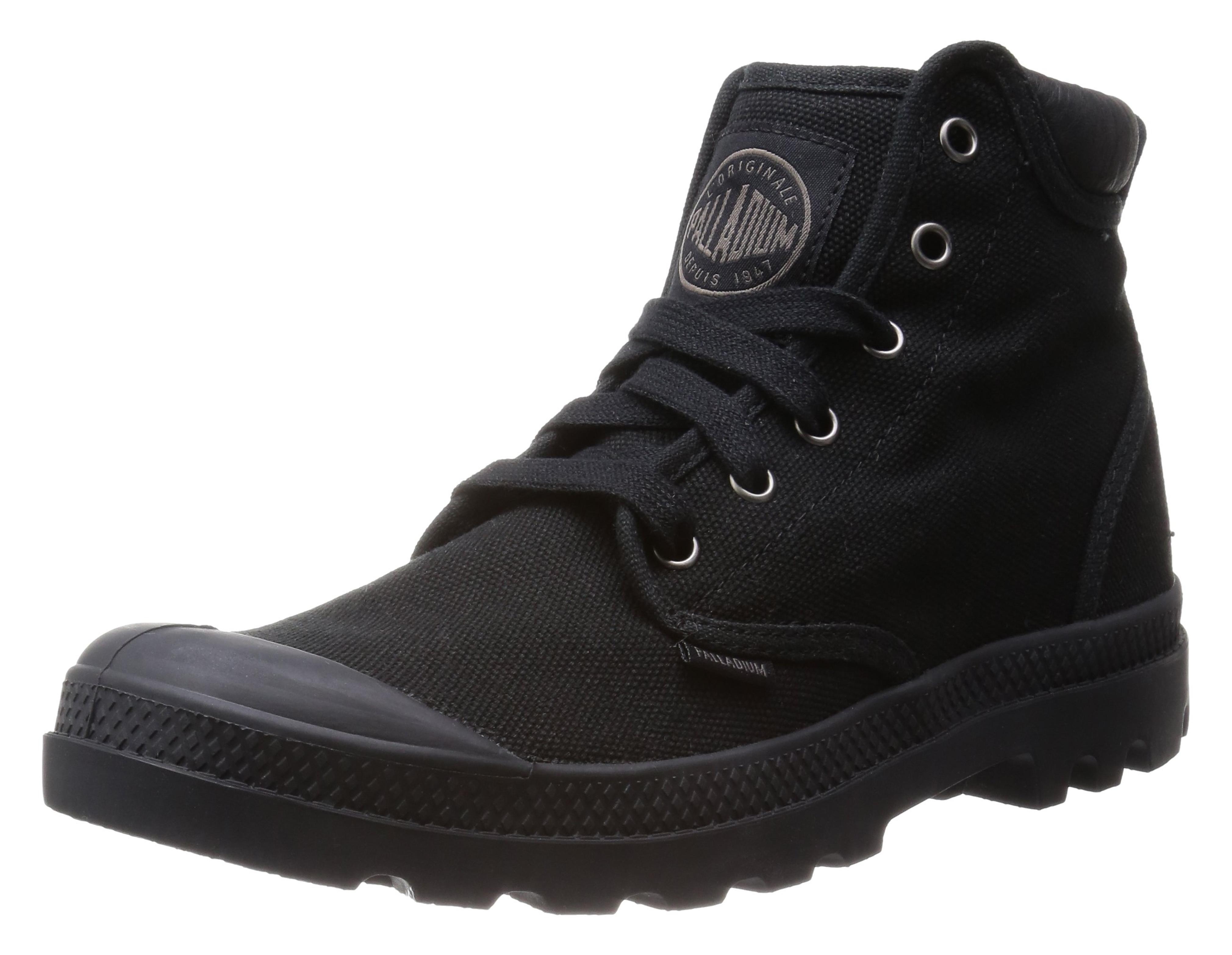 Palladium Men's Pampa Hi Cuff Combat Boot, Black, 7 M US