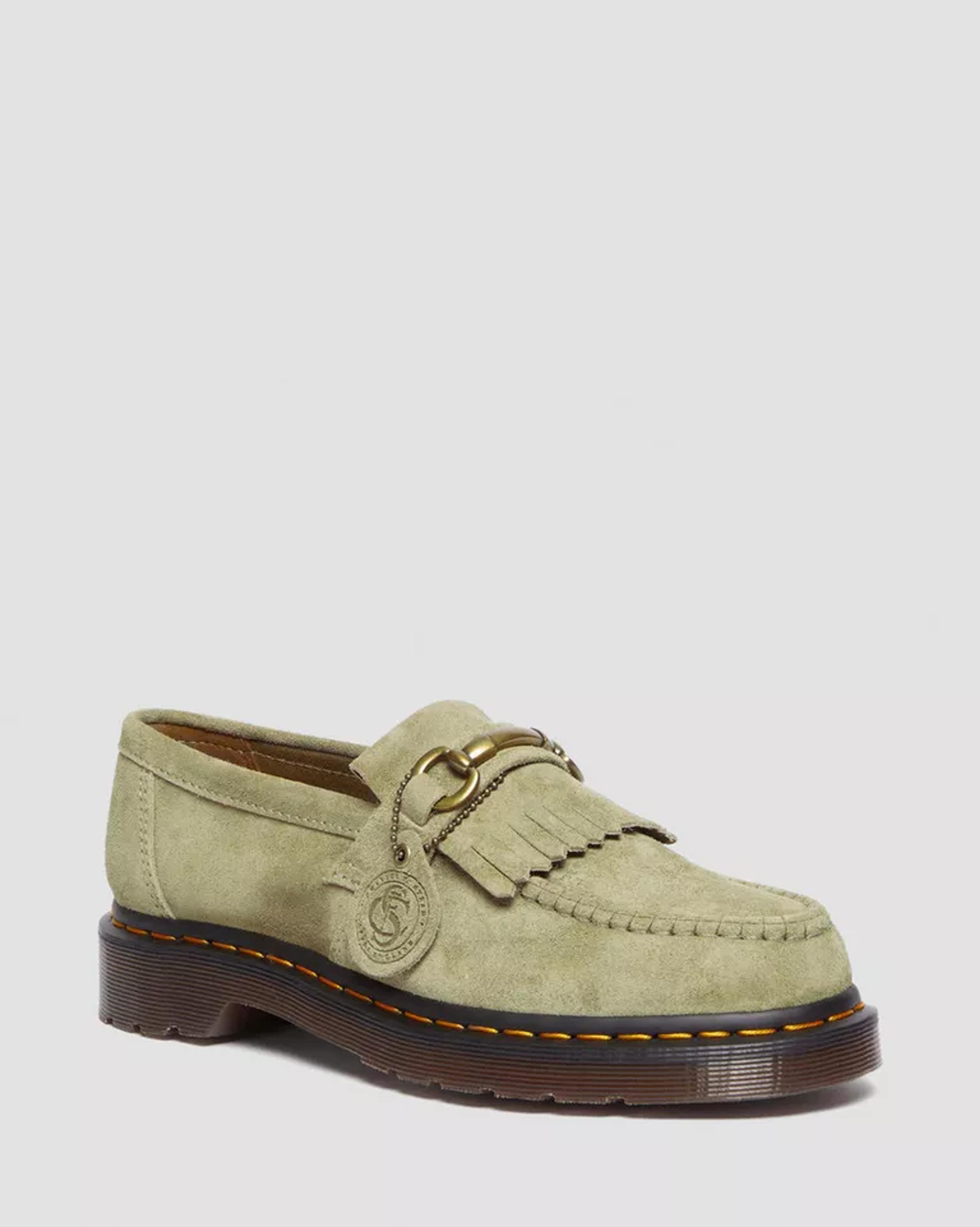 Adrian Snaffle Desert Oasis Suede Loafers | Dr. Martens