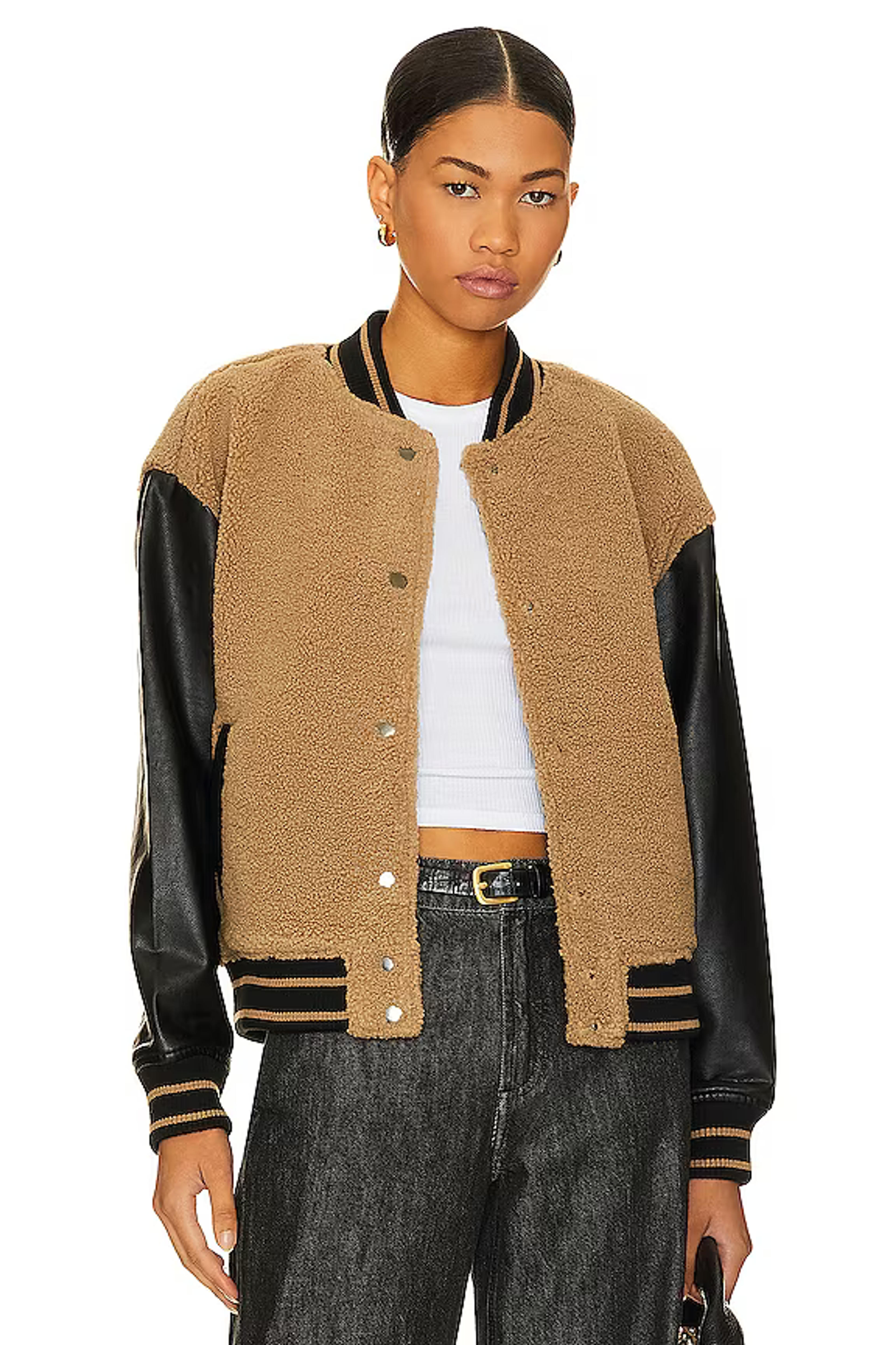 Steve Madden Florence Bomber Jacket in Khaki | REVOLVE