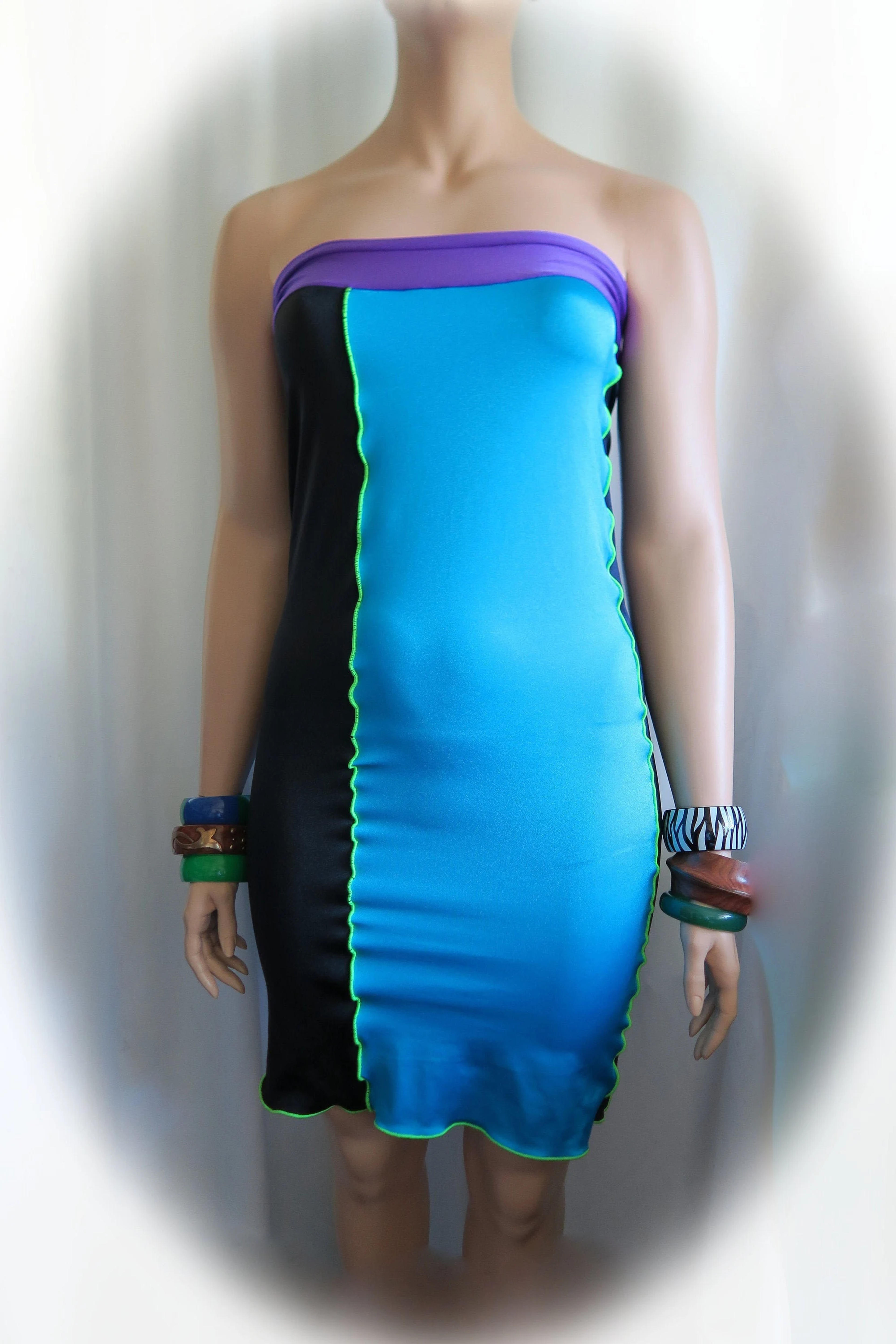Glow Party Dress Quality Stretch Spandex Lycra Fabric in 5 - Etsy