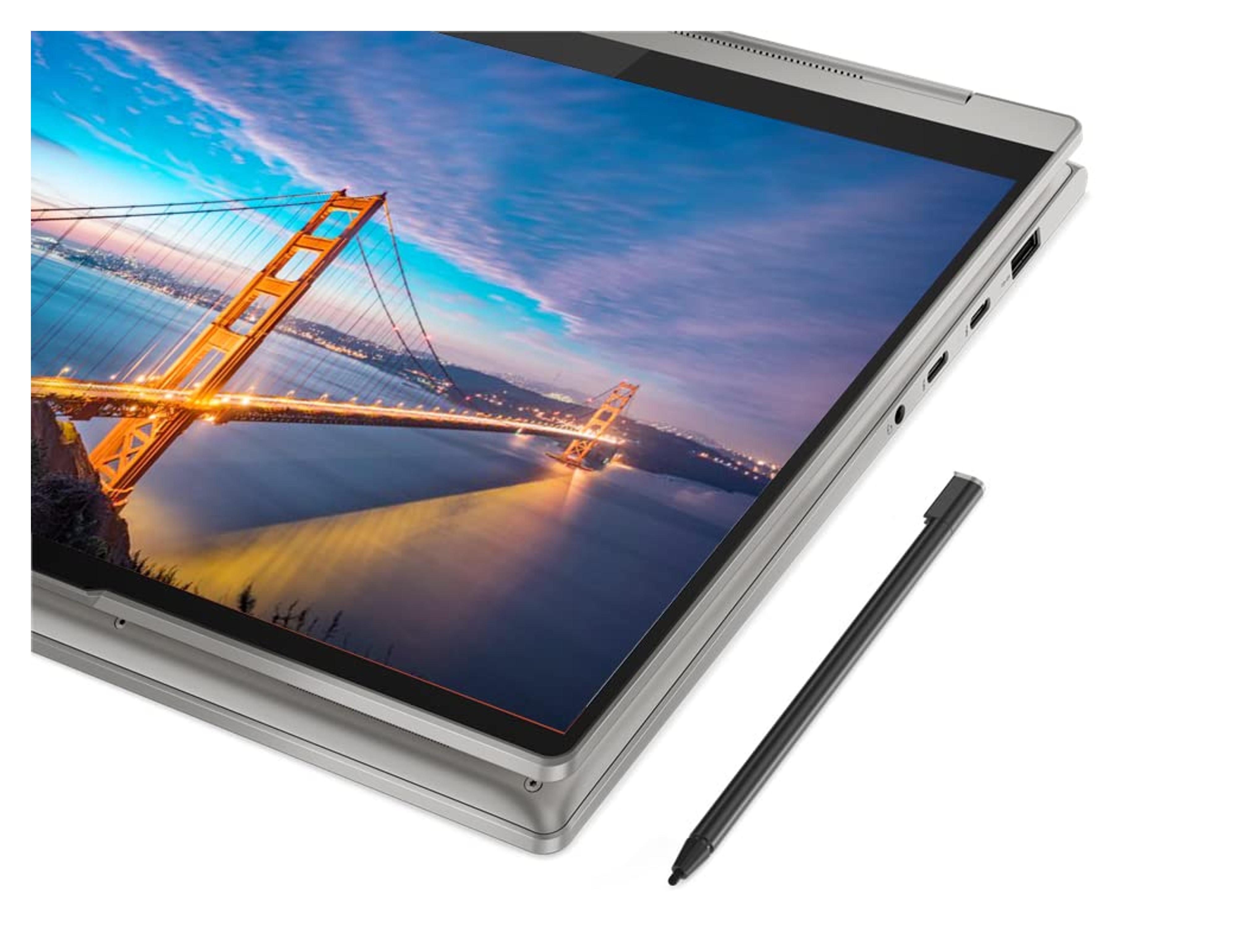 Lenovo Yoga 9i 2-in-1 Touch Laptop, 14.0" 4K UHD IPS 500Nits, i7-1195G7, Evo Iris Xe Graphics, Fingerprint, Thunderbolt 4, Wi-Fi 6, Webcam, W/ Stylus+Mouse PAD (16GB RAM | 1TB PCIe SSD)