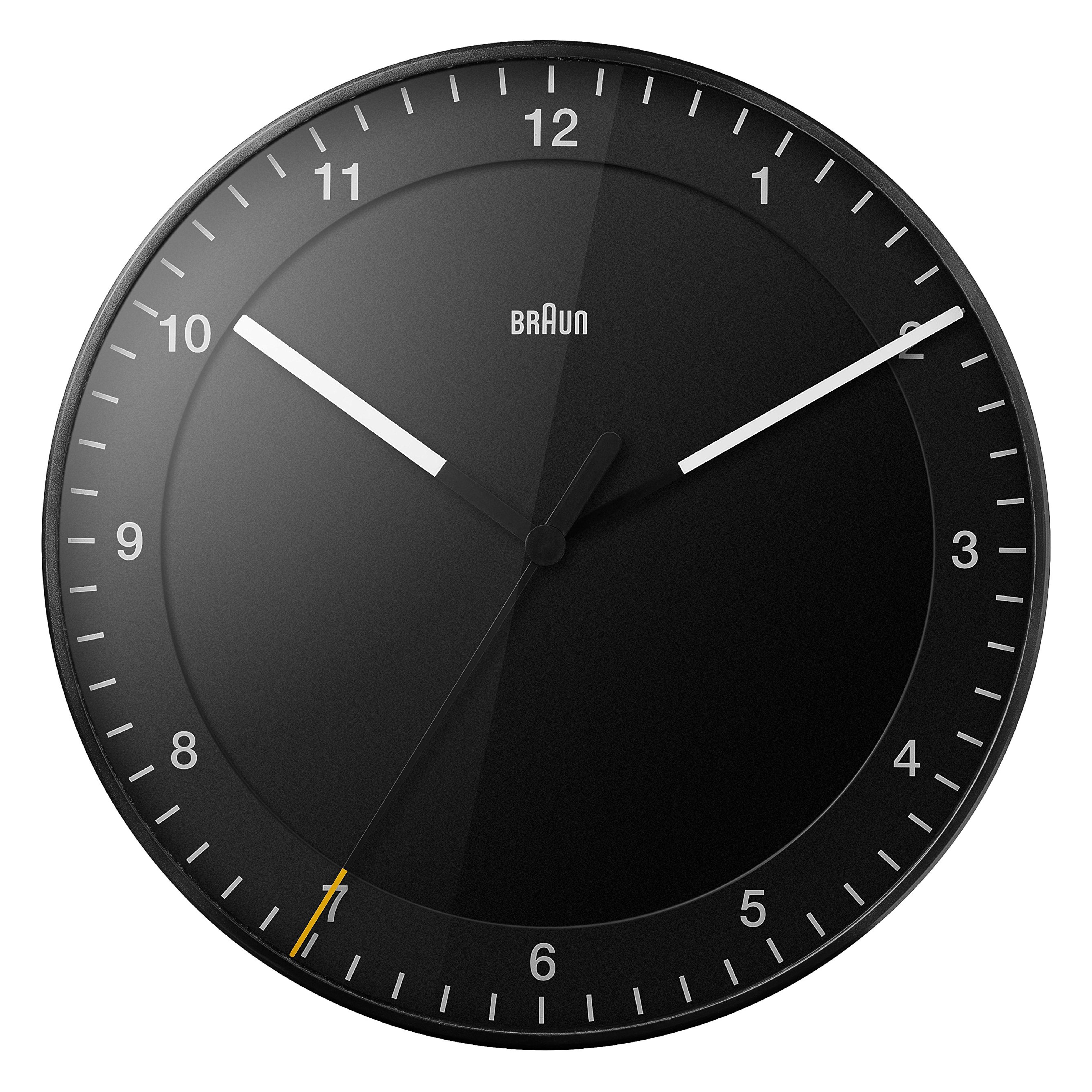 Braun BNC017 Wall Clock Black 30cm