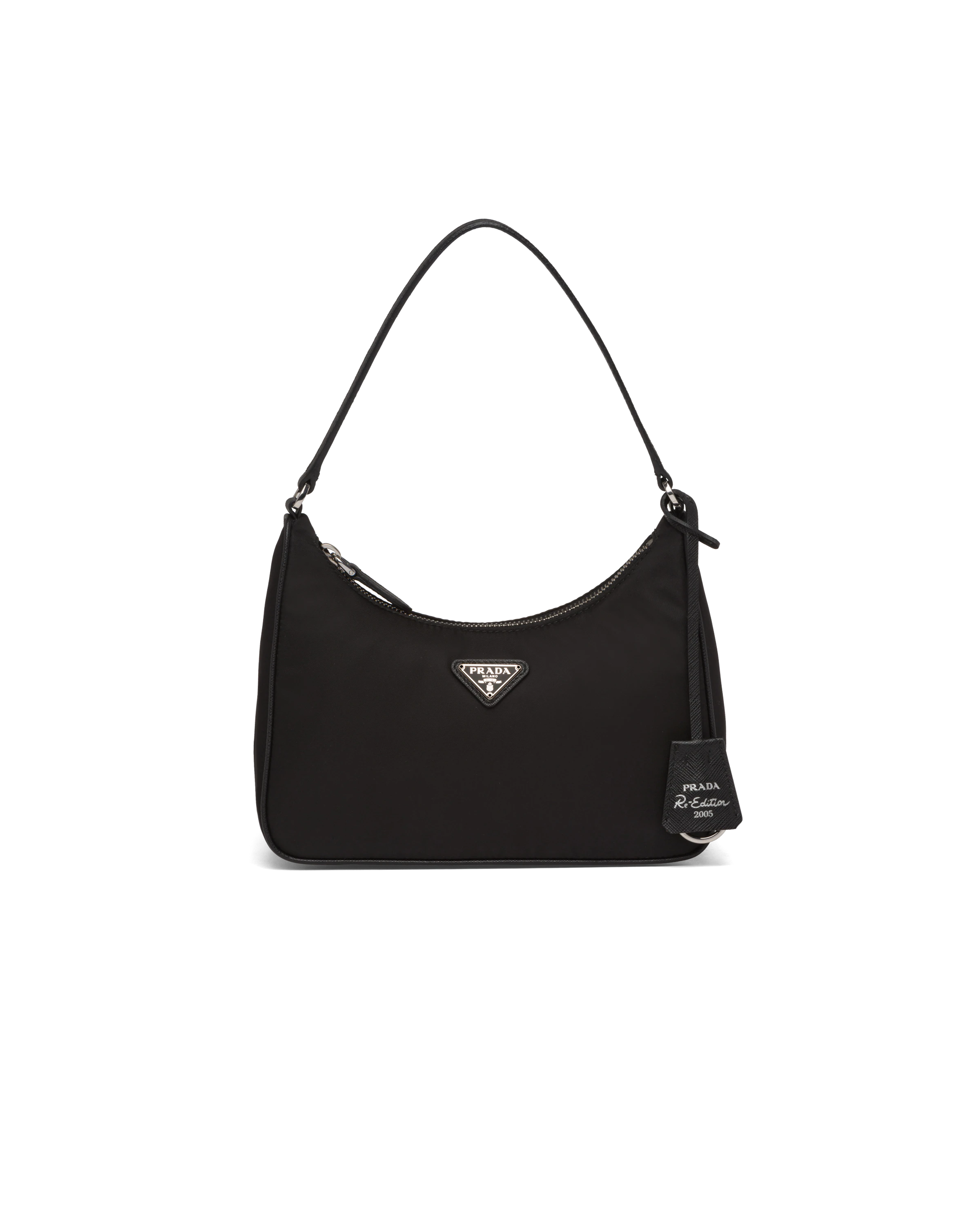 Black Prada Re-Edition 2005 Re-Nylon mini bag | Prada