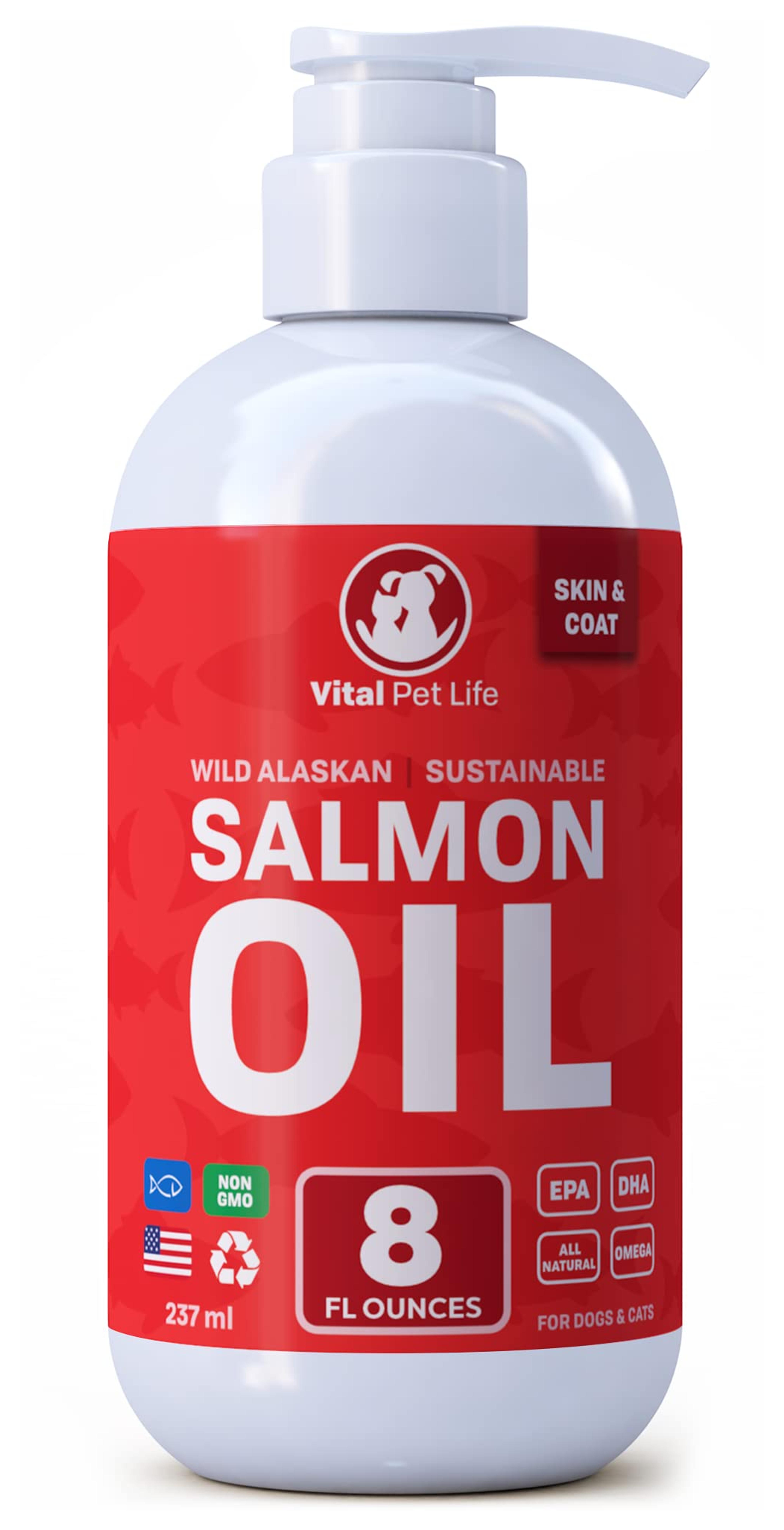 Salmon Oil for Dogs & Cats