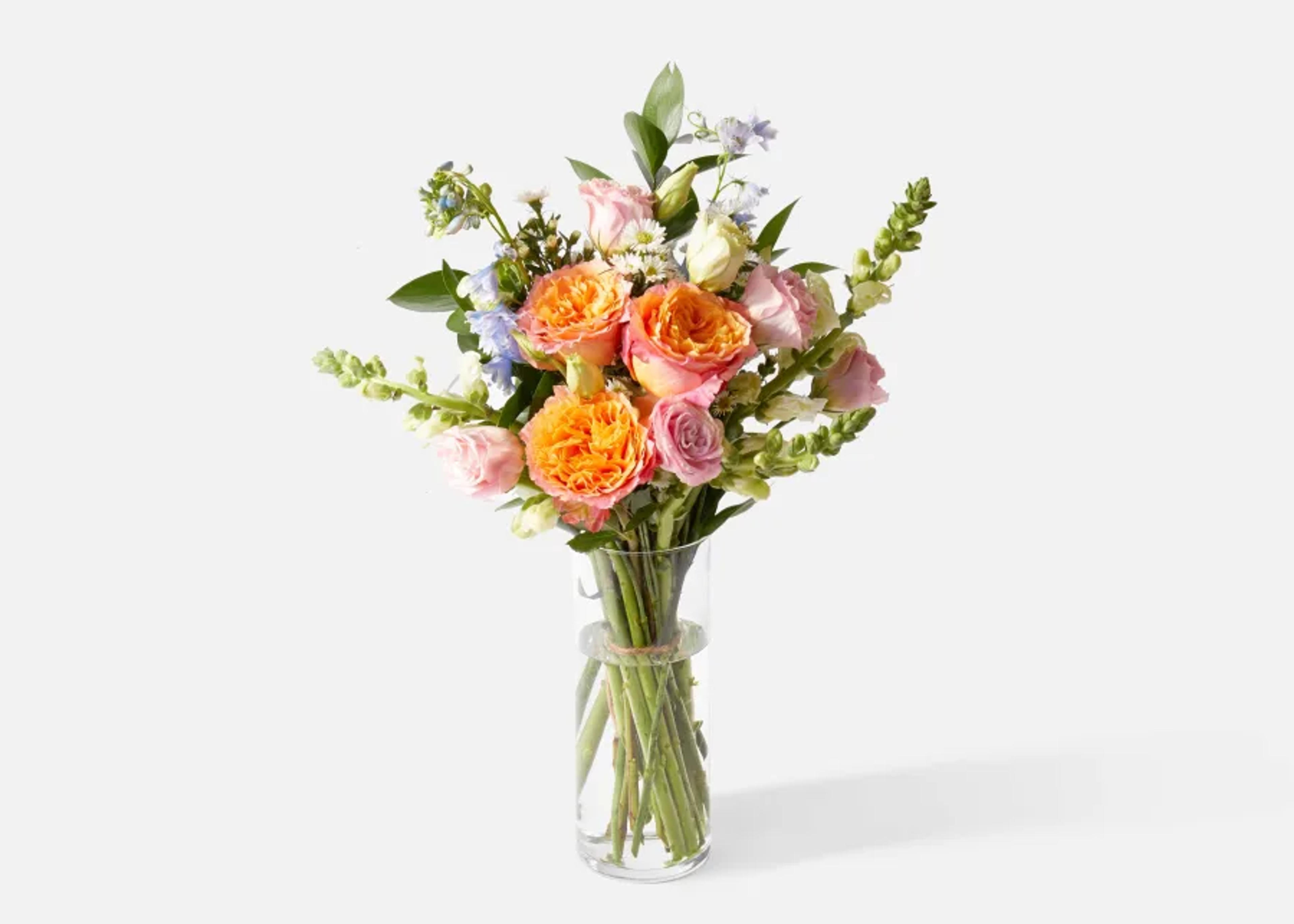 The Juliet (Delphinium, Lisianthus, Roses) - UrbanStems Flower Bouquet Delivery