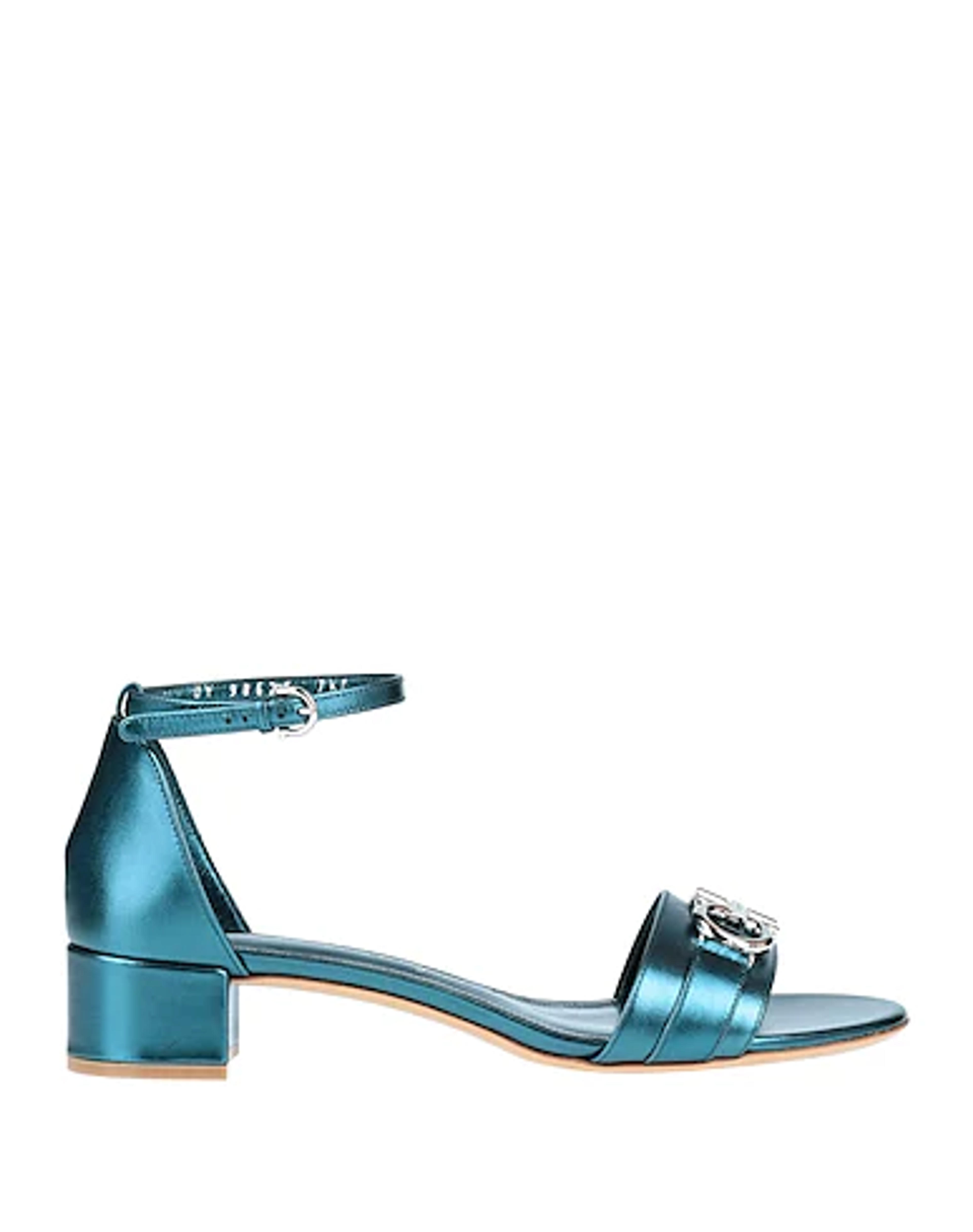 FERRAGAMO | Deep jade Women‘s Sandals | YOOX