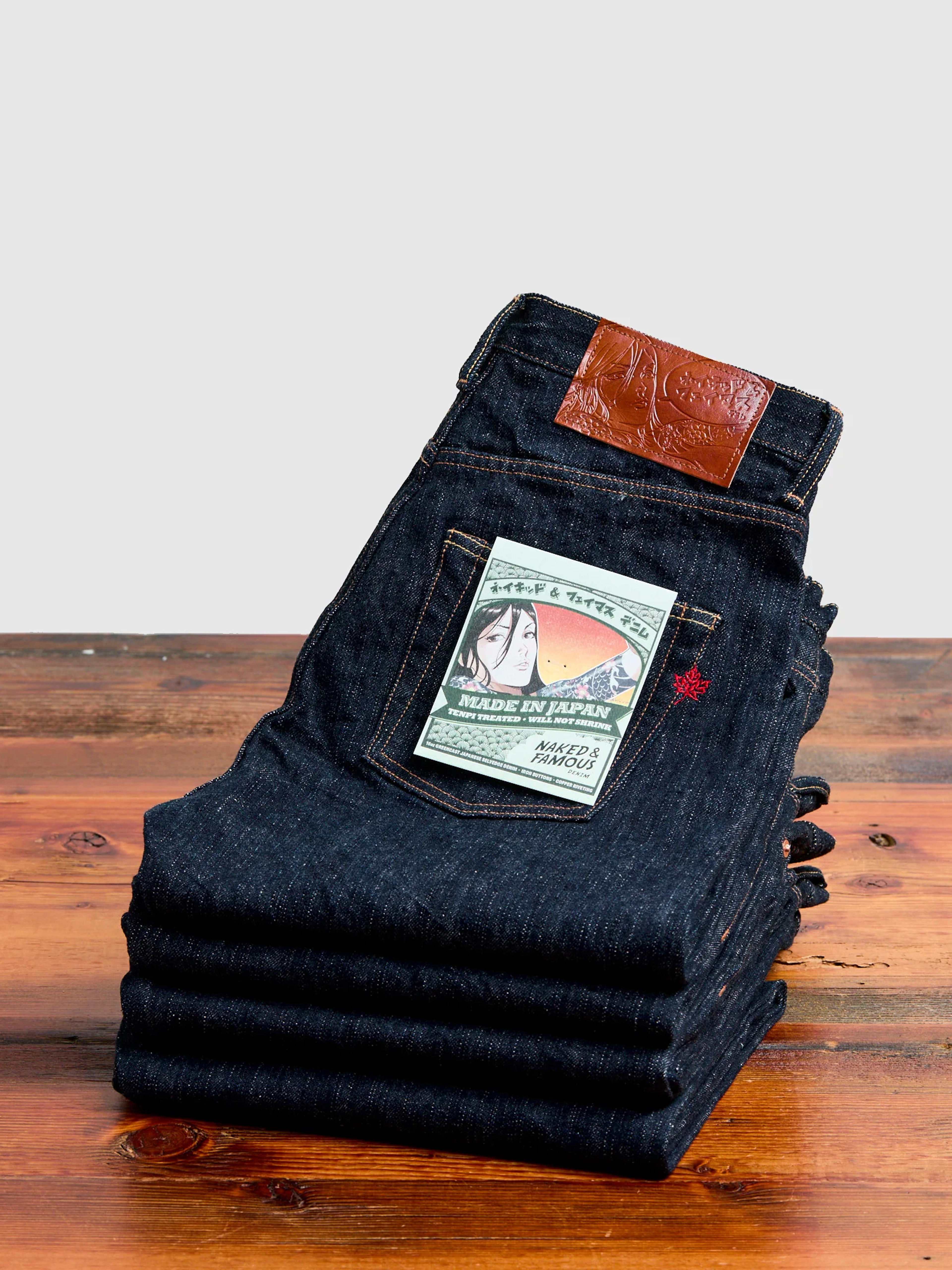 MIJ12 "Aomidori" 16oz Greencast Slub Selvedge Denim - Easy Guy Fit – Blue Owl Workshop