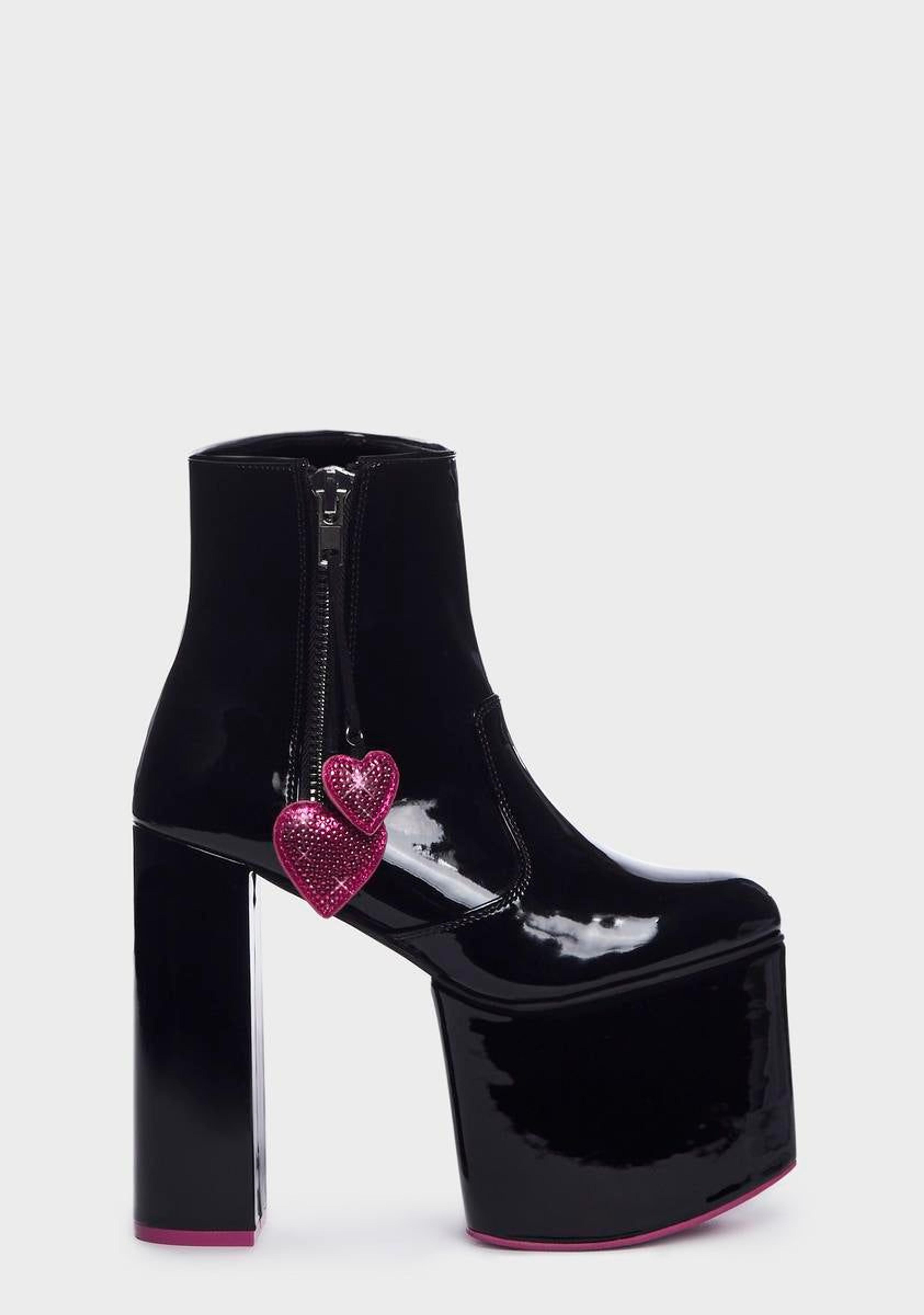 Wicked Heartstomper Platform Boots - US 7