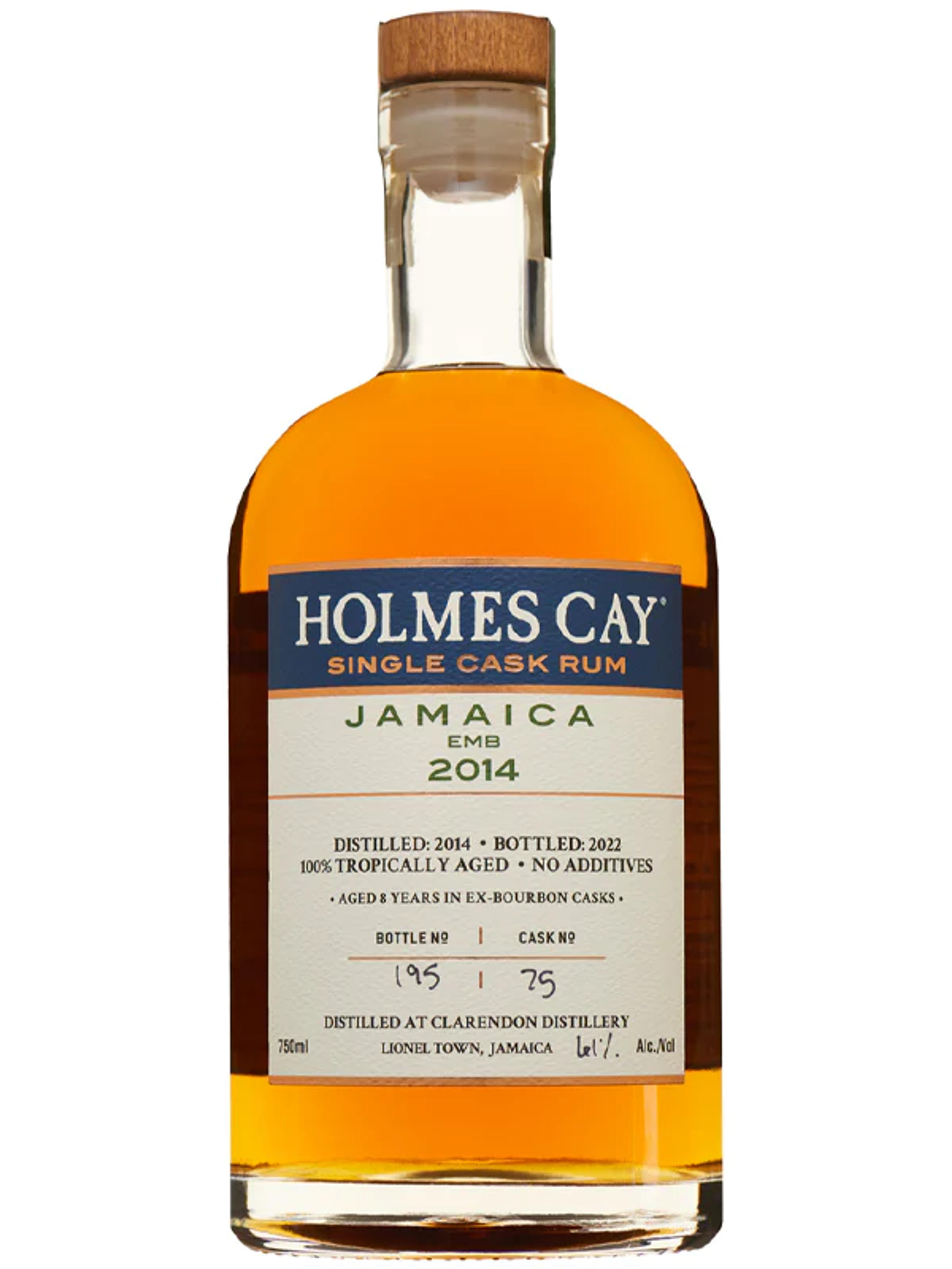 Holmes Cay Single Cask Rum Jamaica EMB 2014 | Del Mesa Liquor