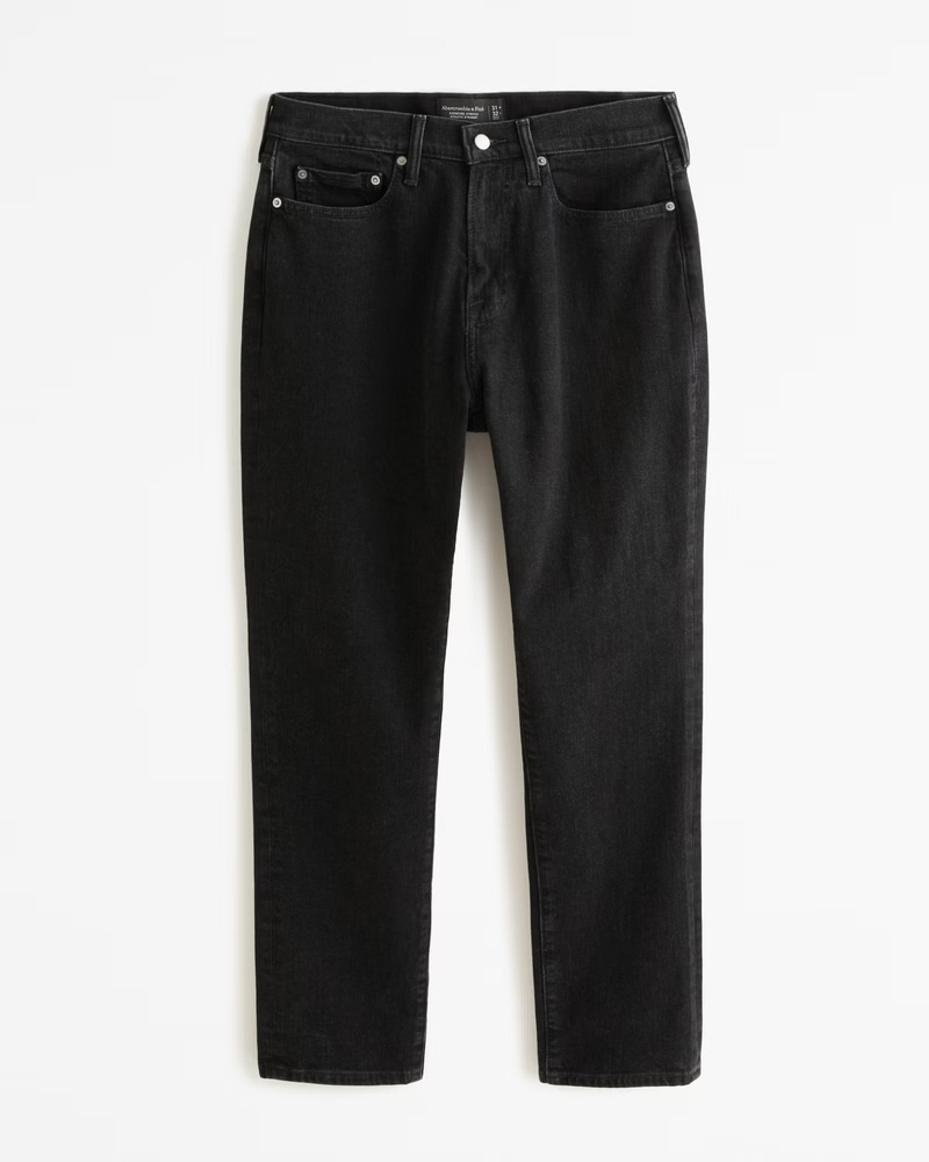 Men's Athletic Straight Jean | Men's Bottoms | Abercrombie.com