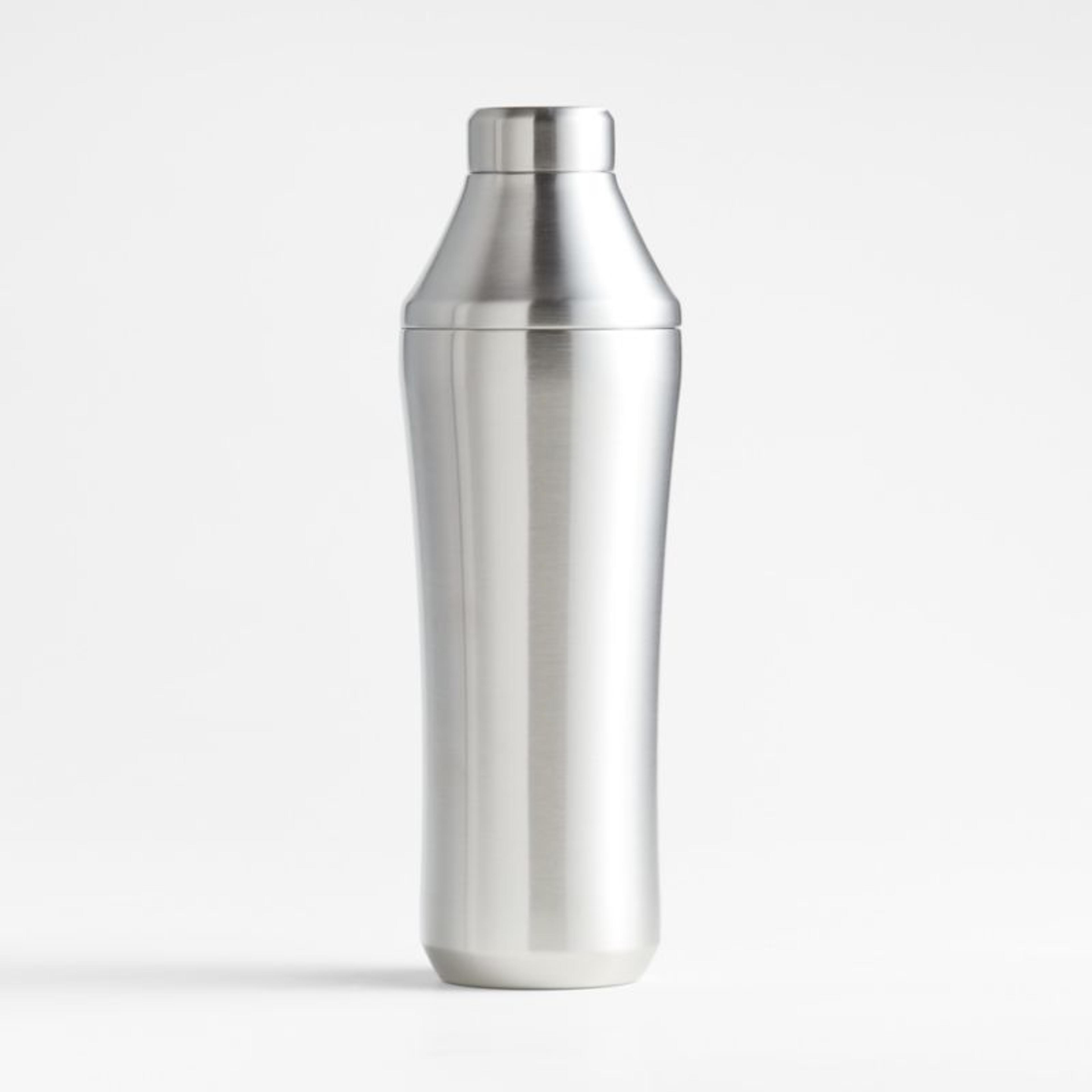 Elevated Craft Hybrid Stainless Steel Cocktail Shaker + Reviews | Crate & Barrel