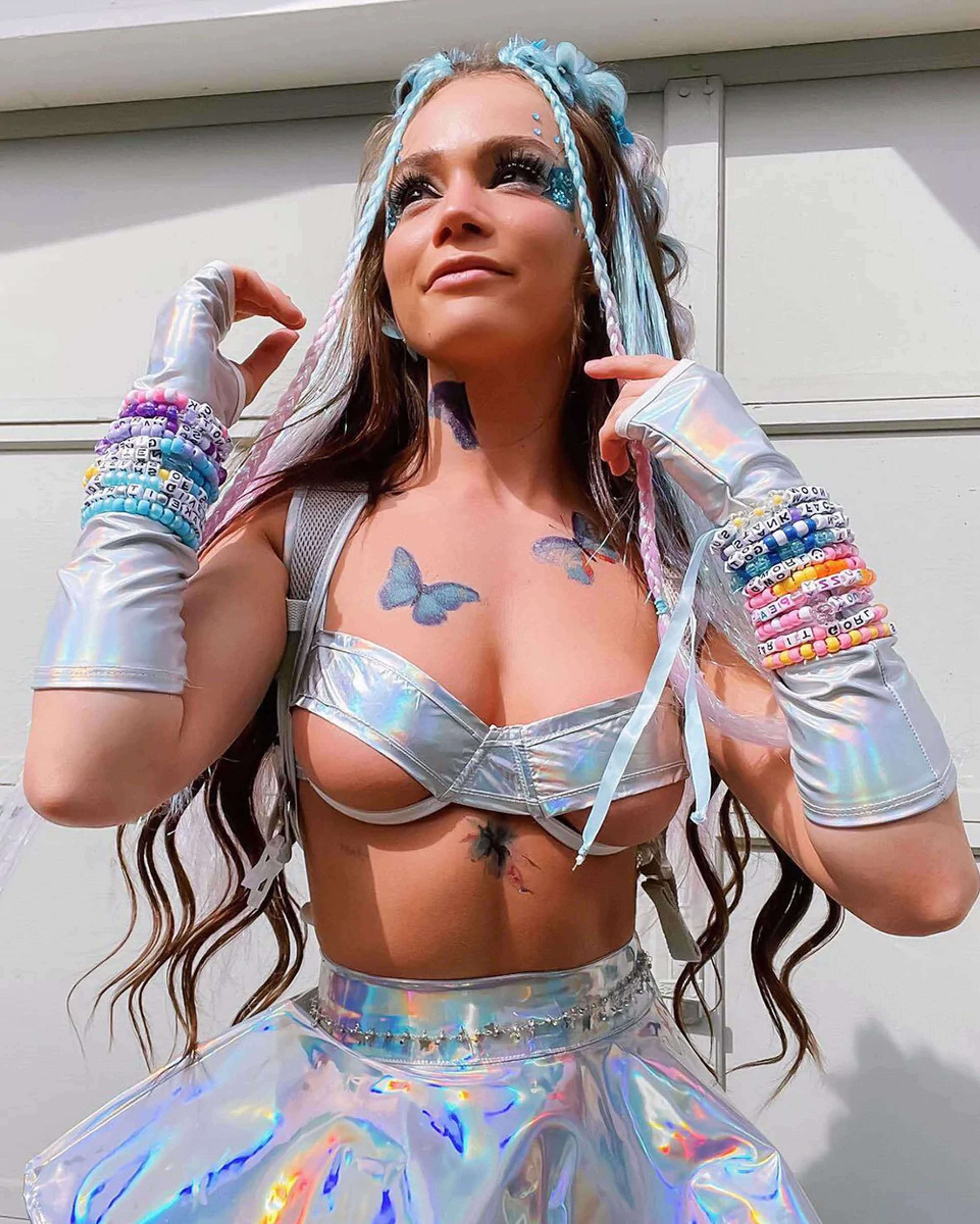 Stargirl Holo Underboob Top – iHeartRaves