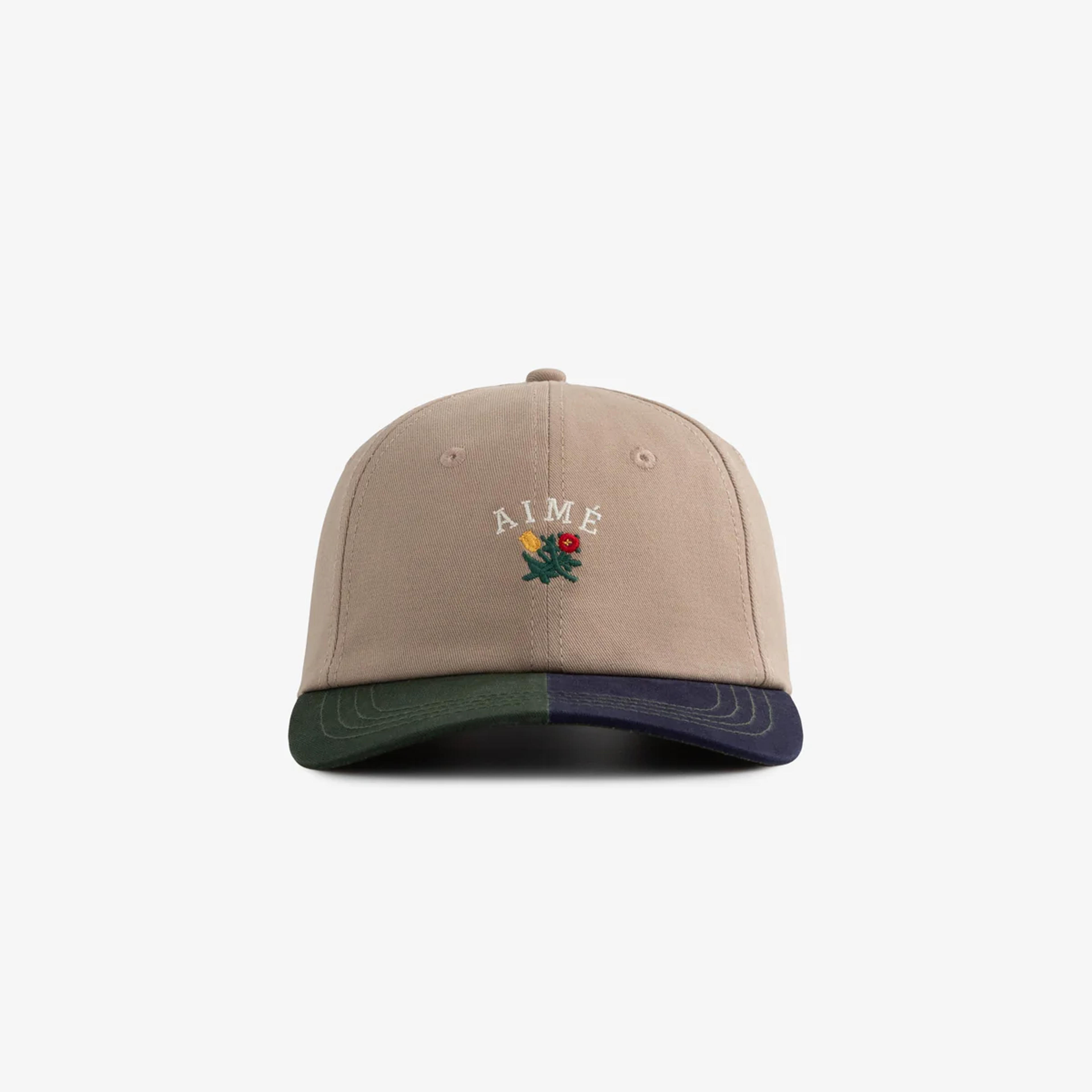 Colorblock Crest Hat at AimeLeonDore.com