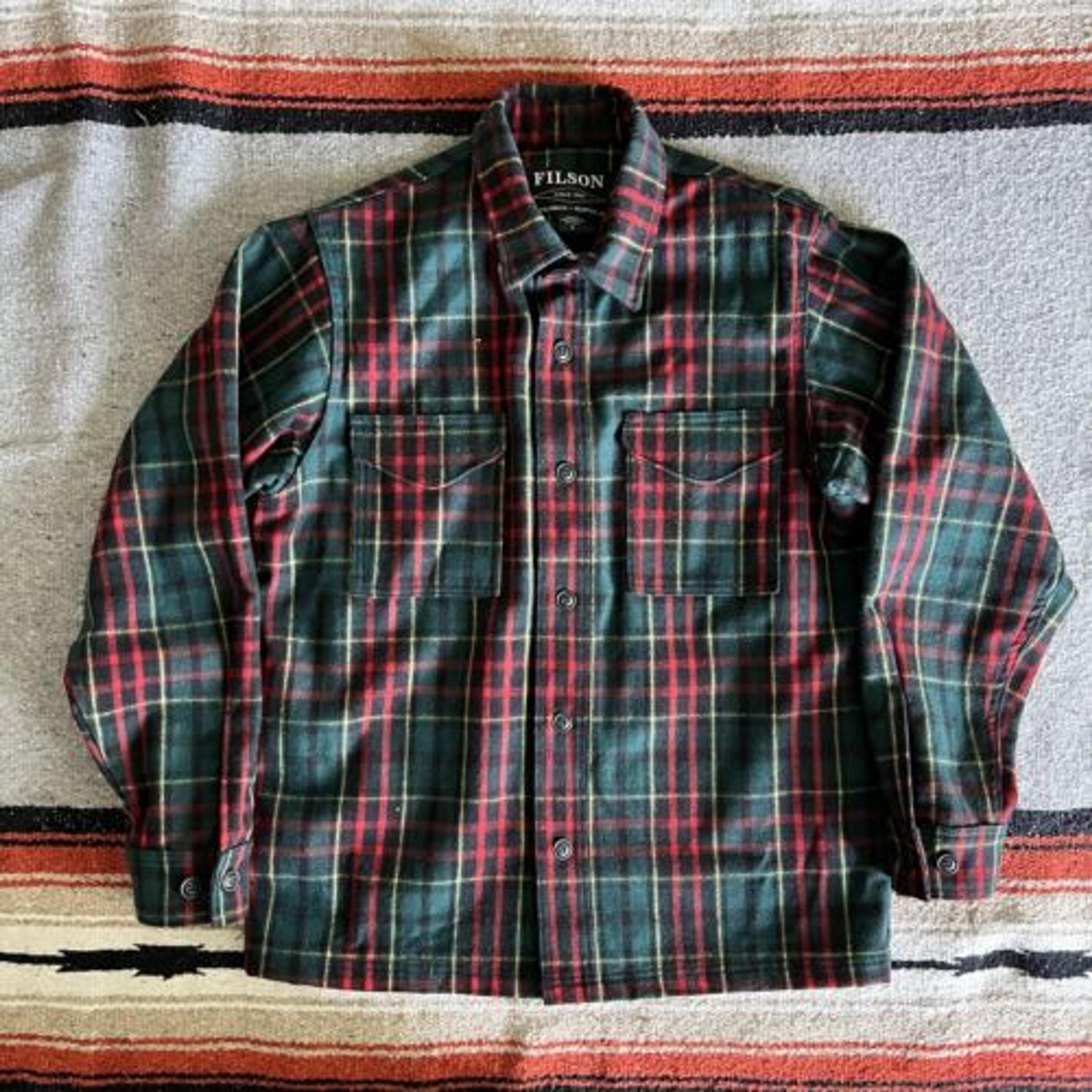Filson Jac Shirt | Size Medium | 100% Wool | Made In USA | eBay